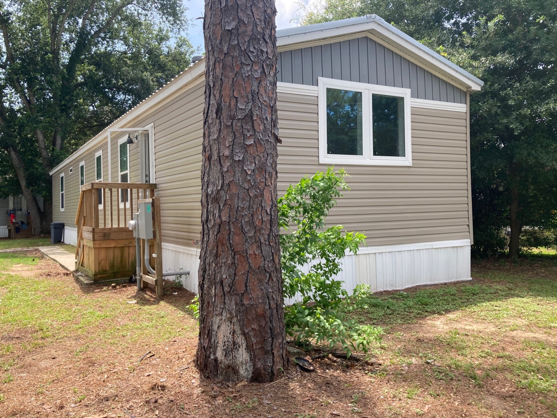 A photo of the home