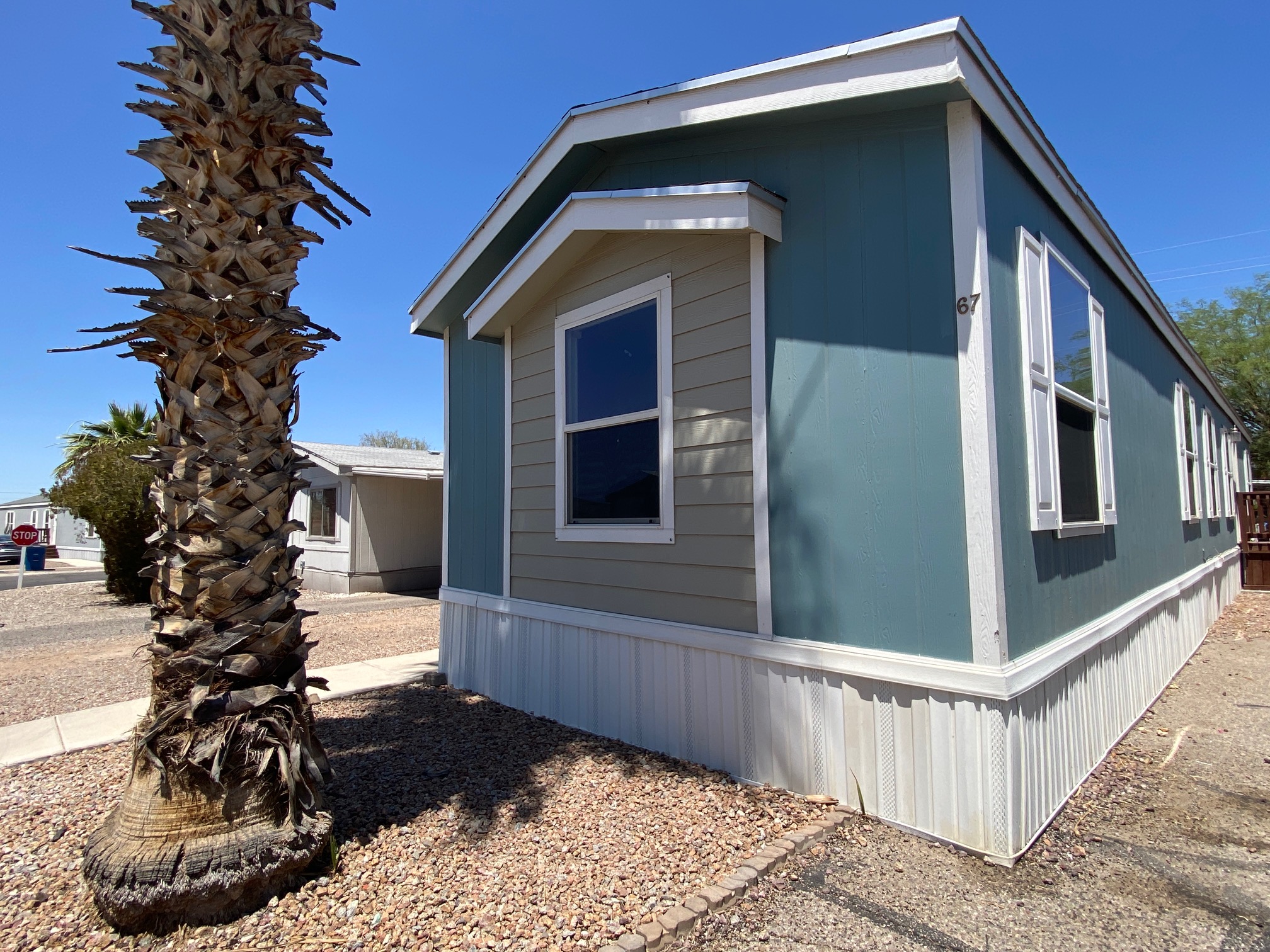 A photo of the home
