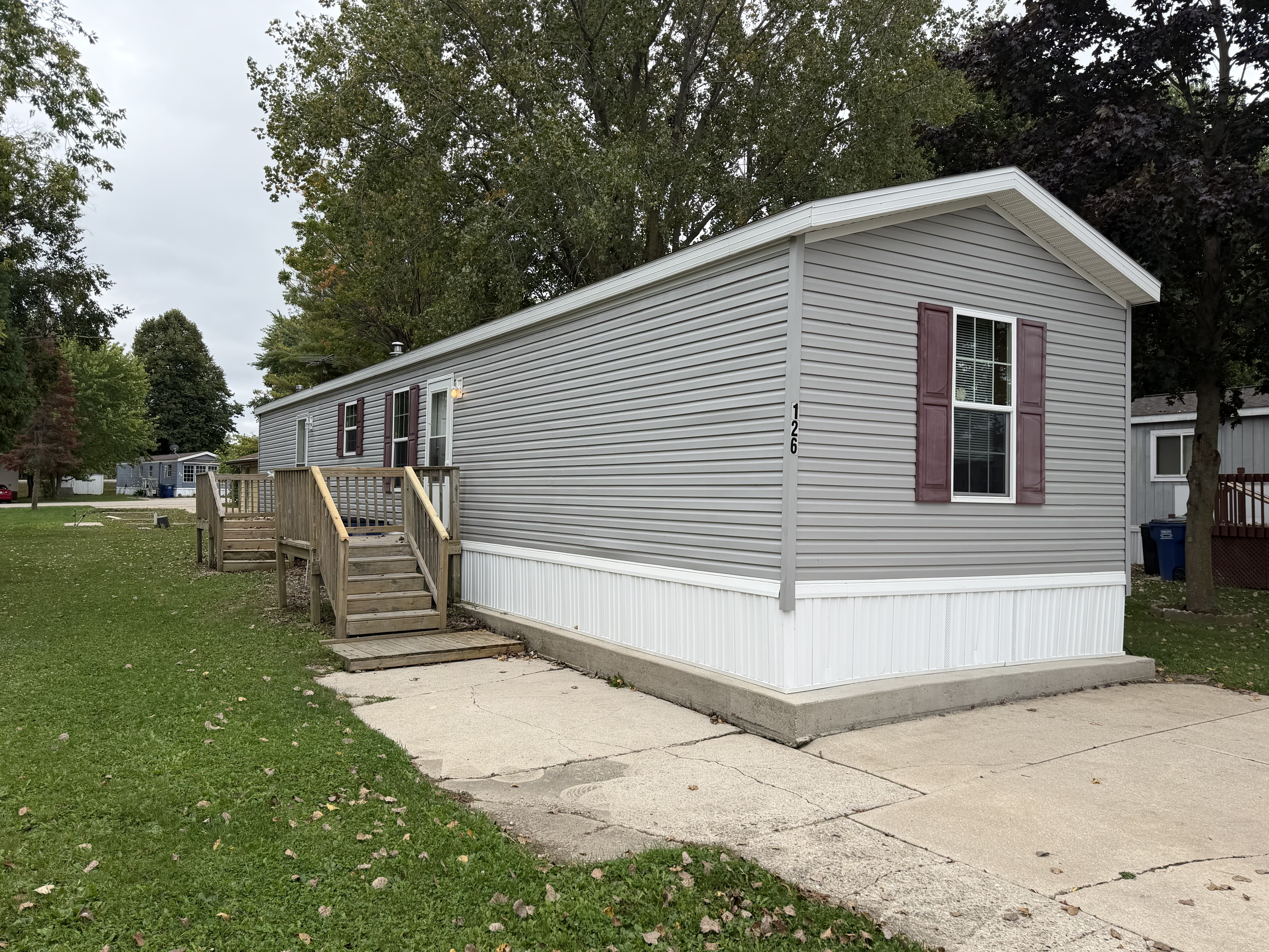 A photo of the home