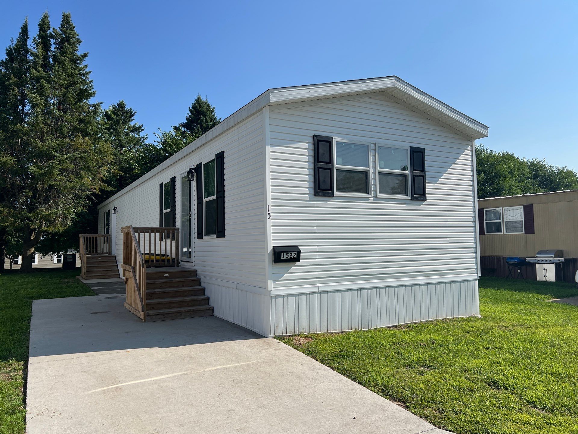 A photo of the home