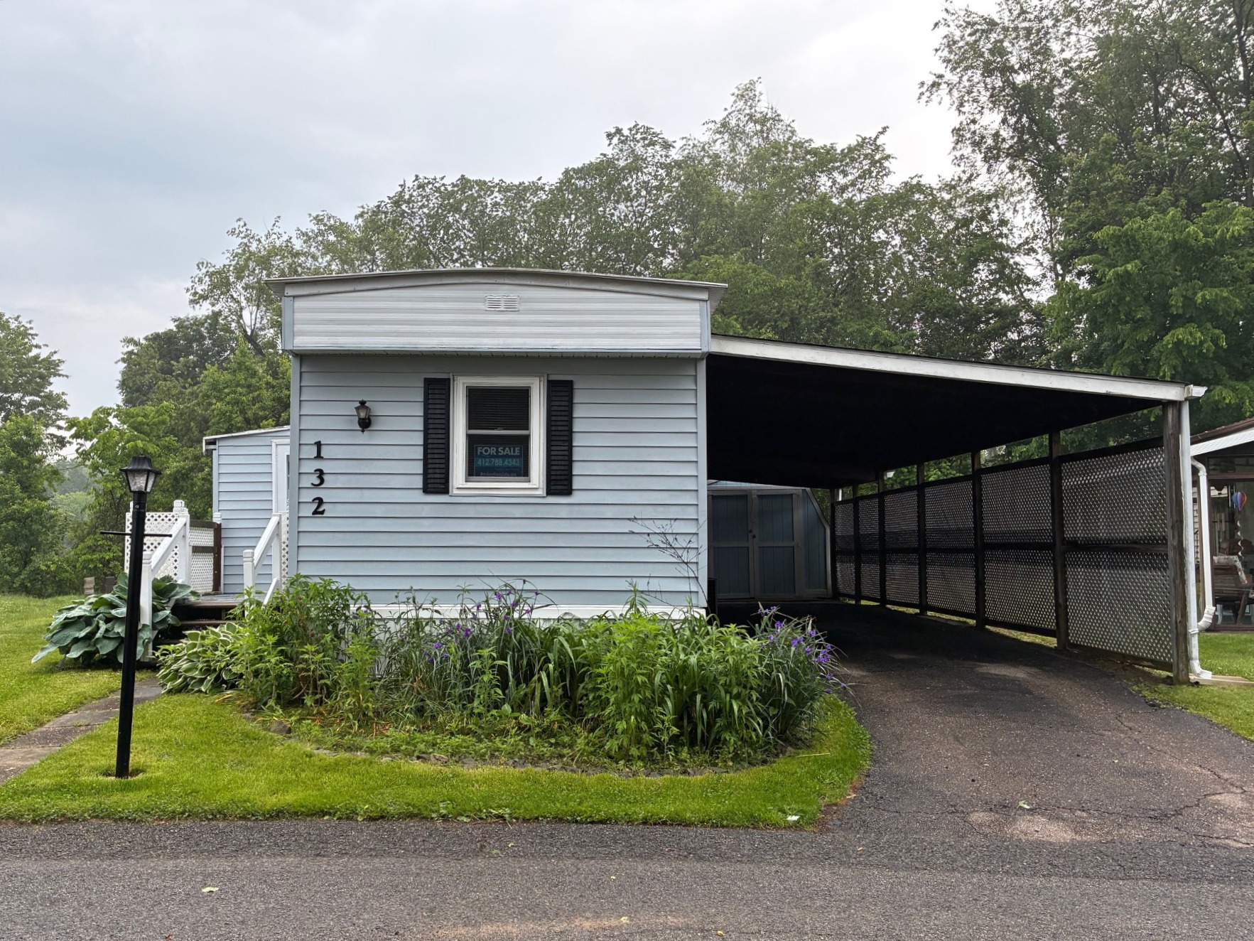 A photo of the home
