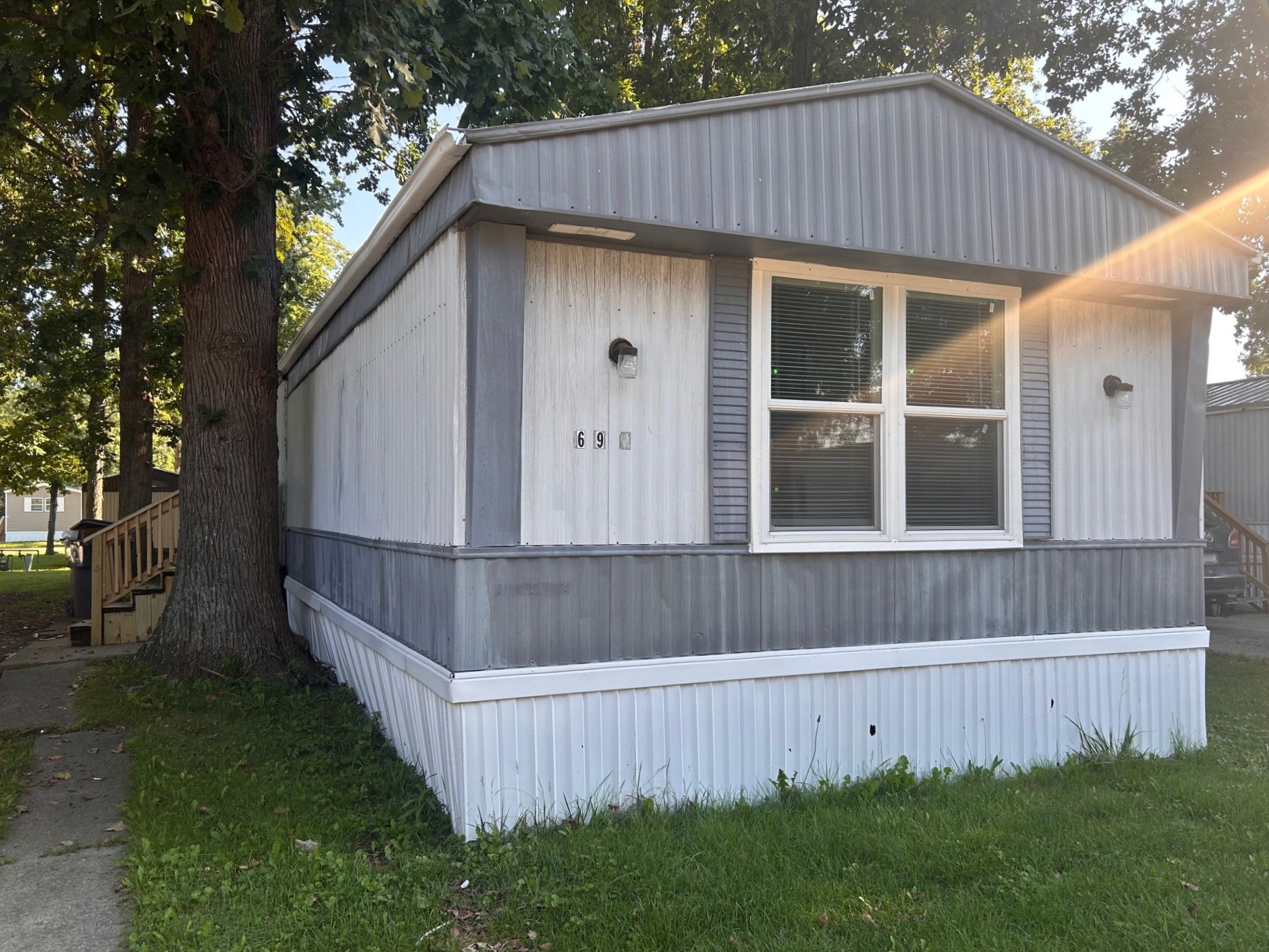 A photo of the home