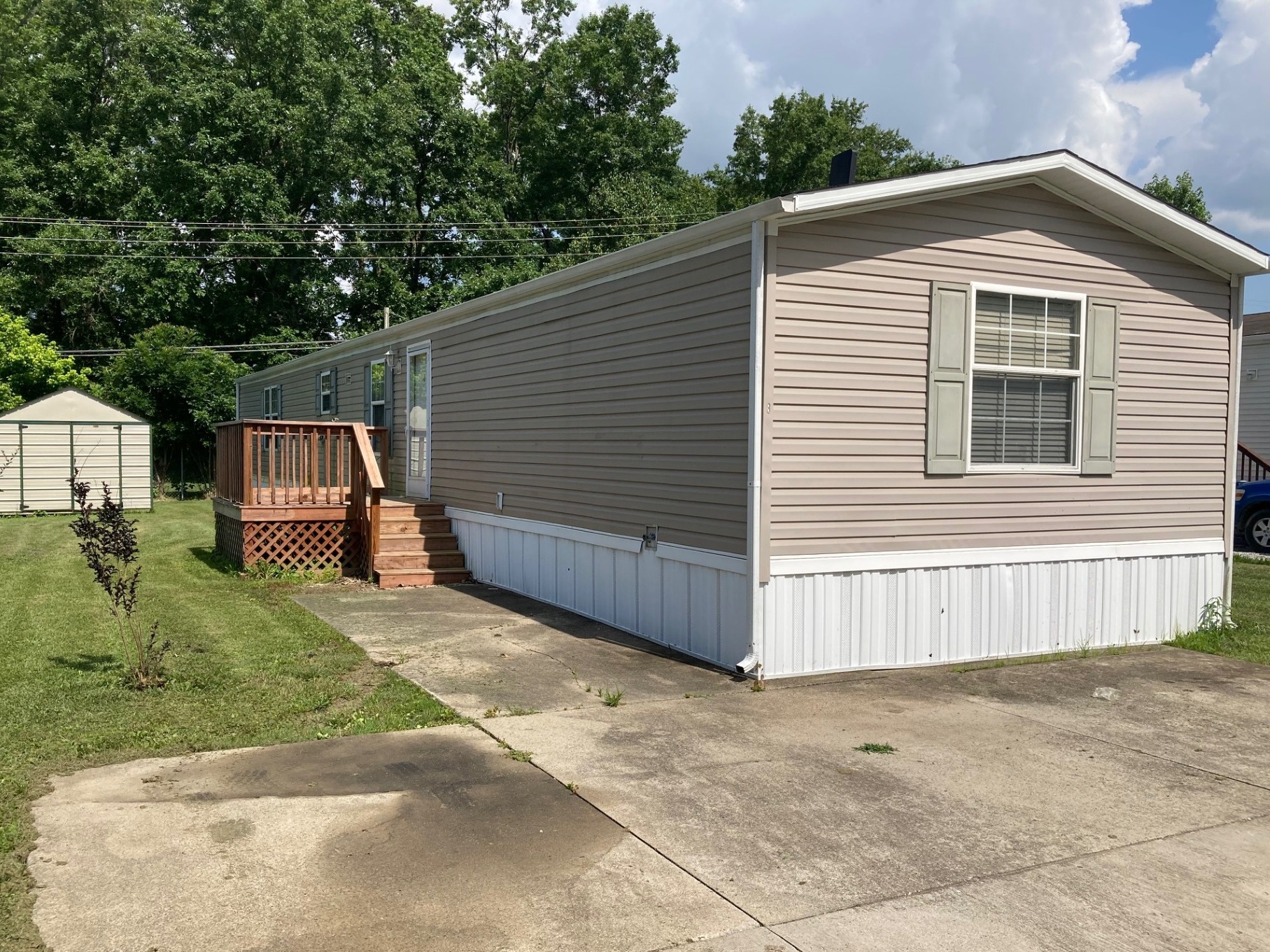A photo of the home