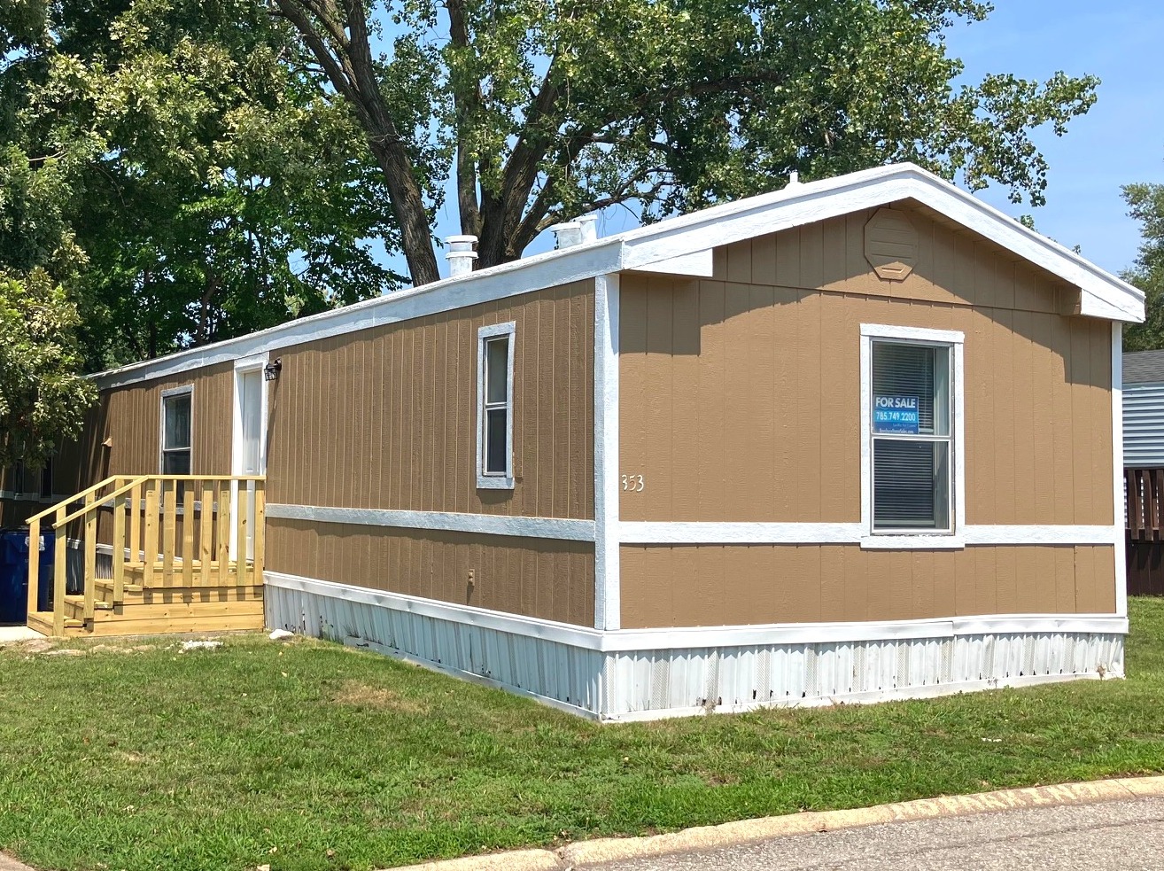 A photo of the home