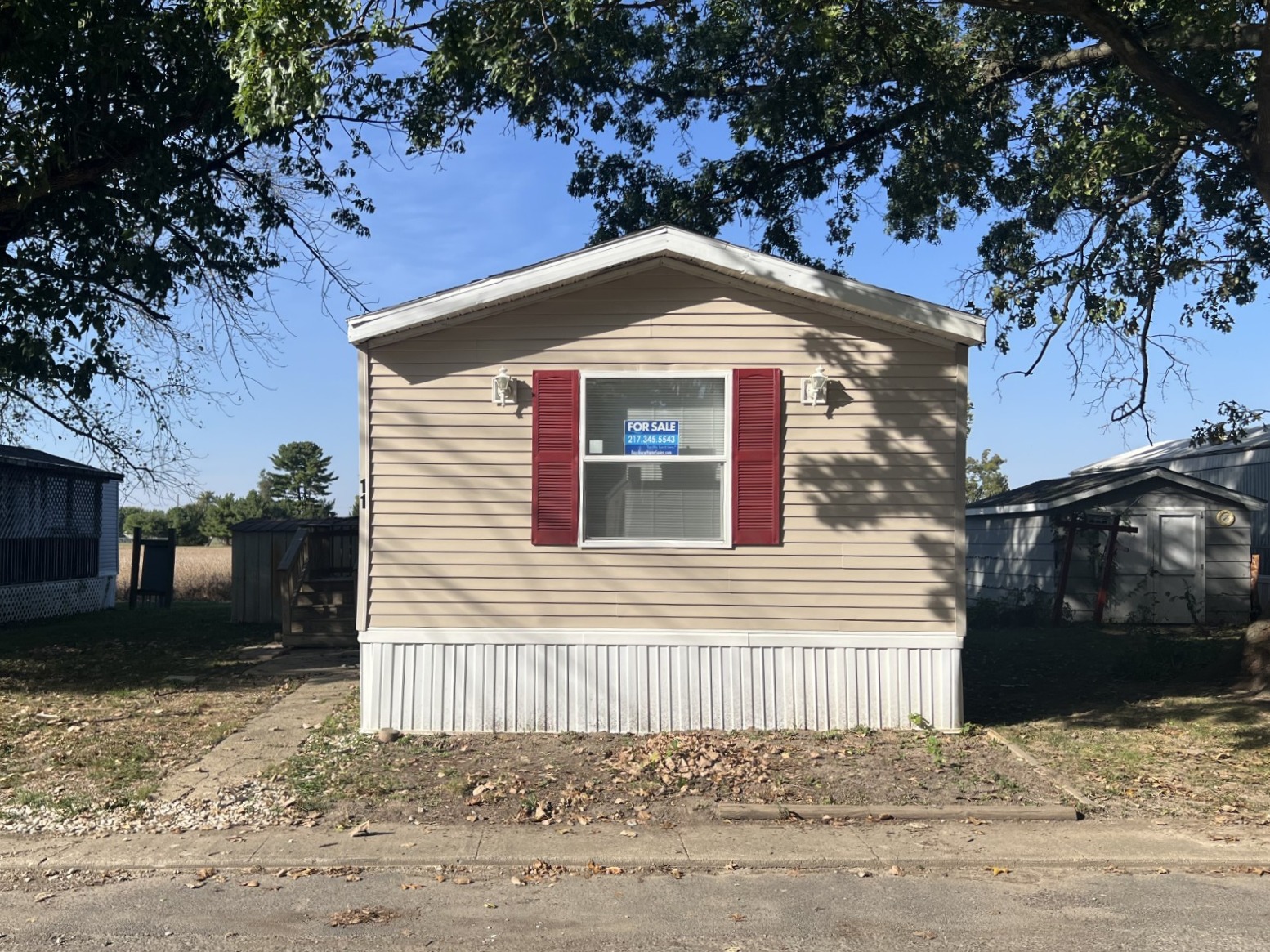A photo of the home