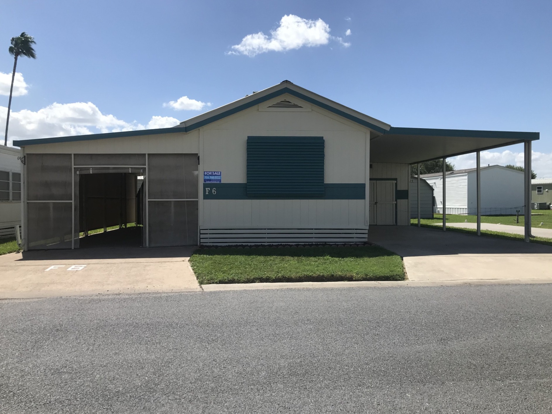 A photo of the home