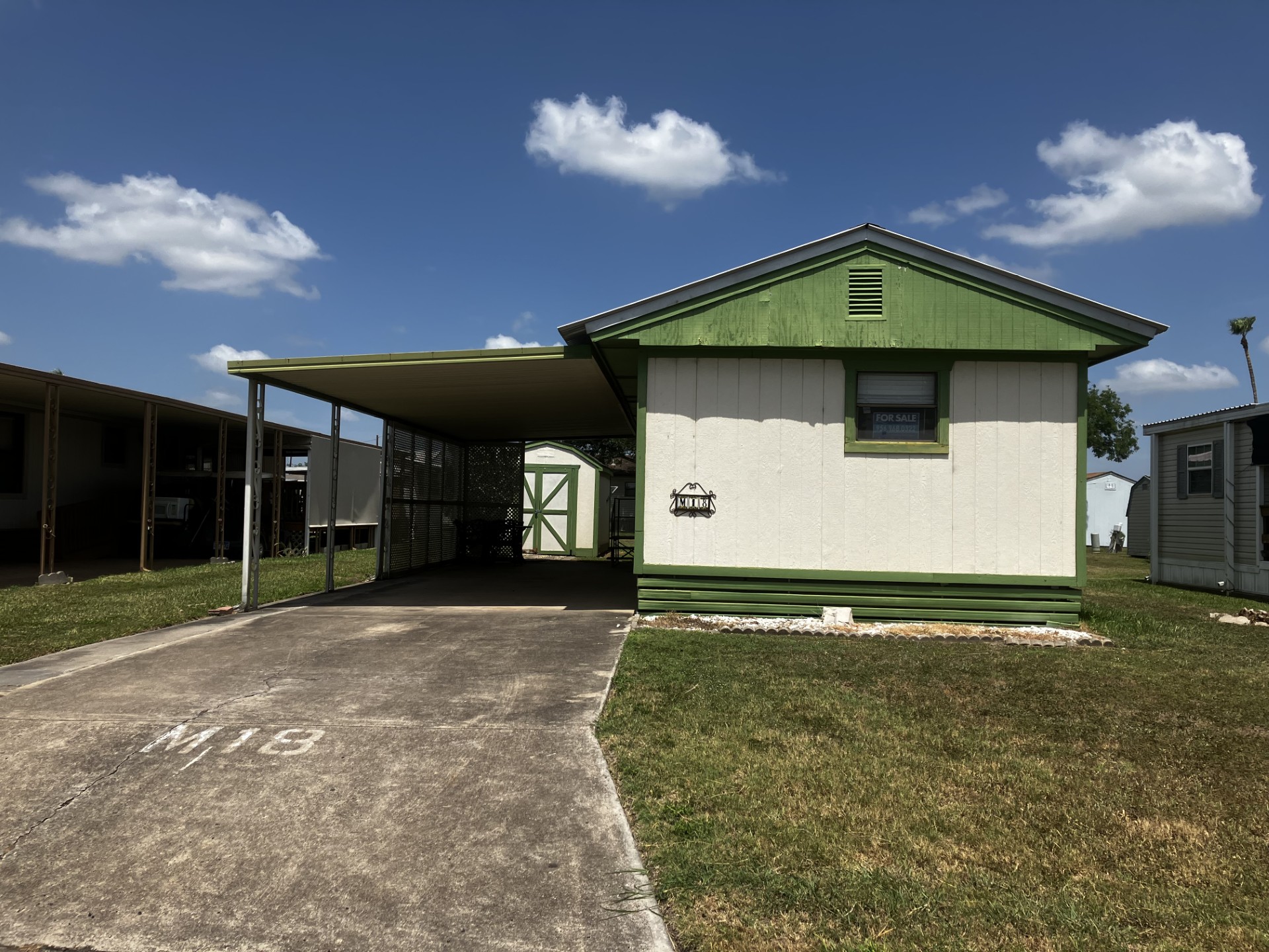 A photo of the home