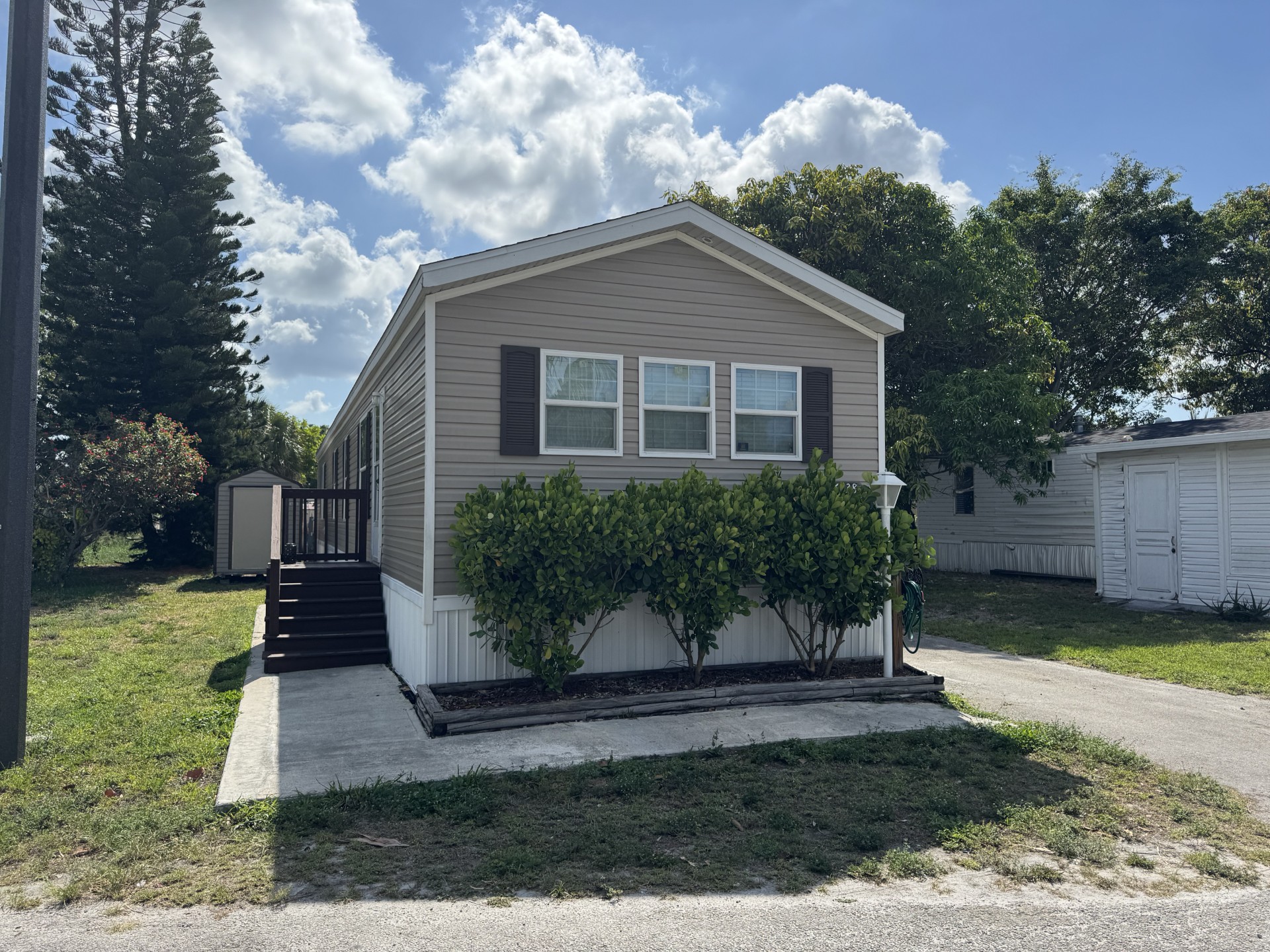 A photo of the home