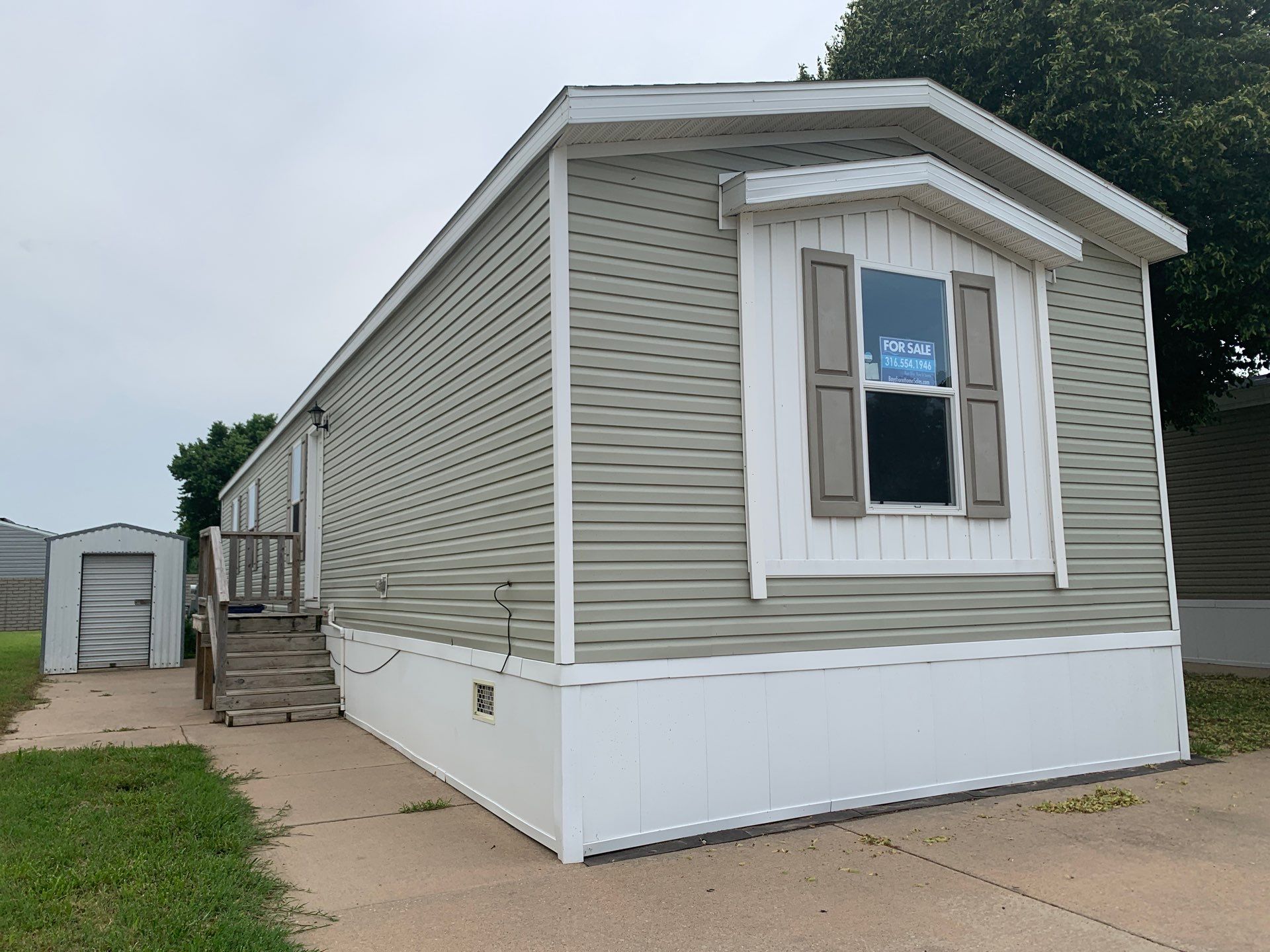 A photo of the home