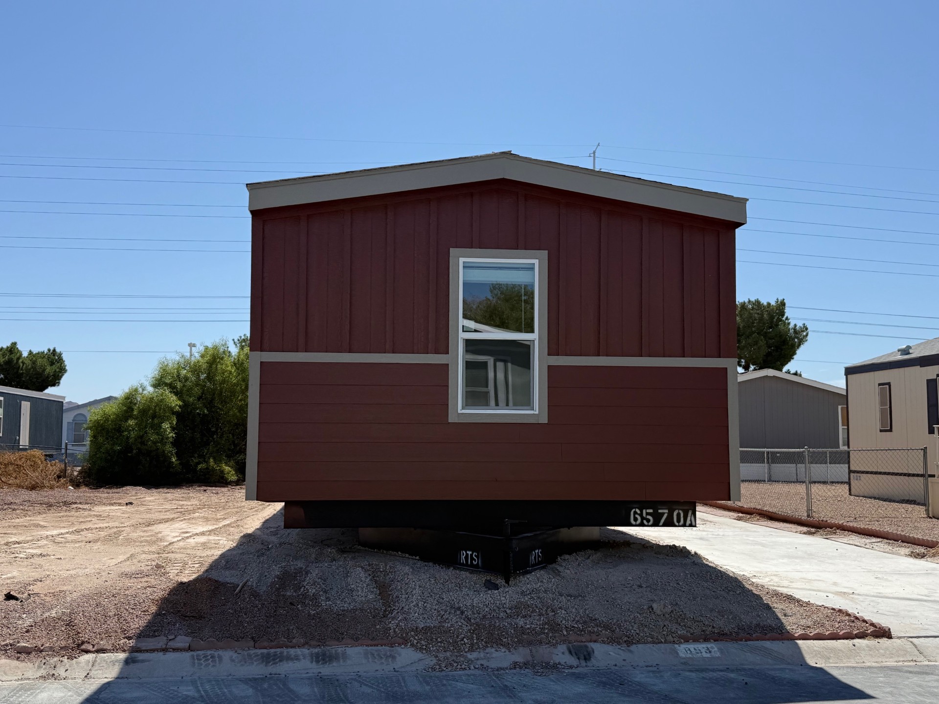 A photo of the home