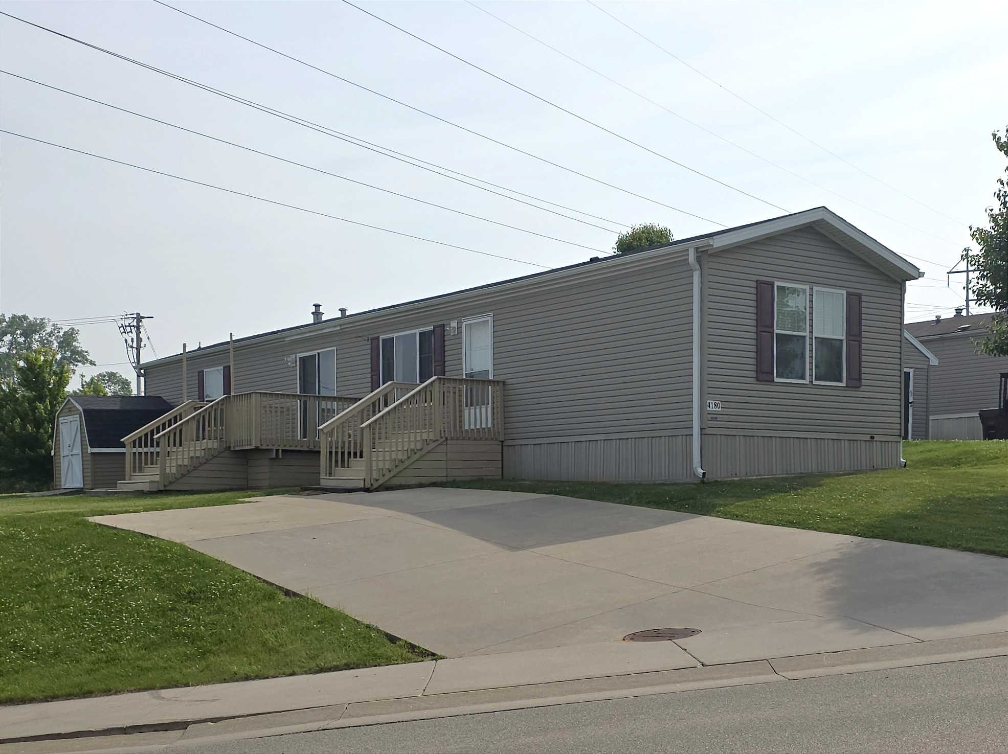 A photo of the home