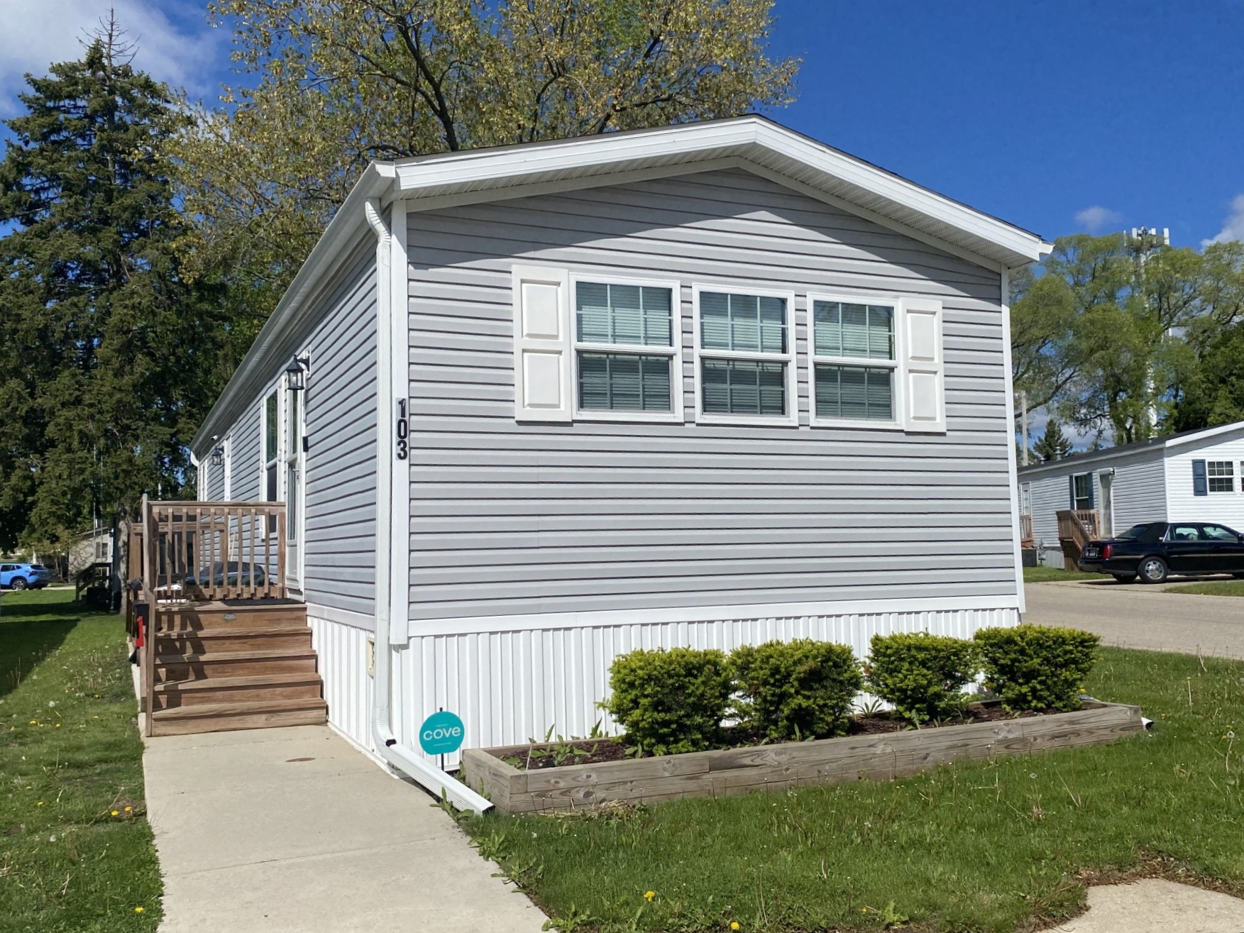 A photo of the home