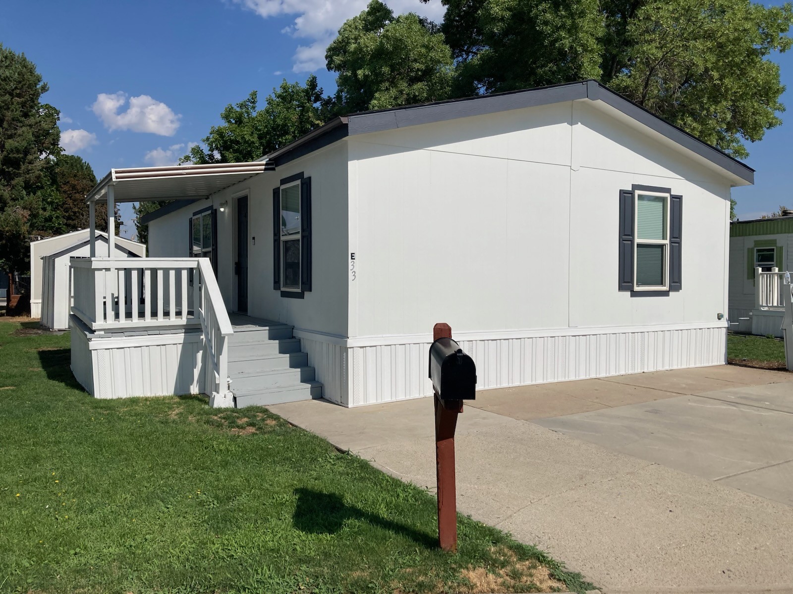 A photo of the home