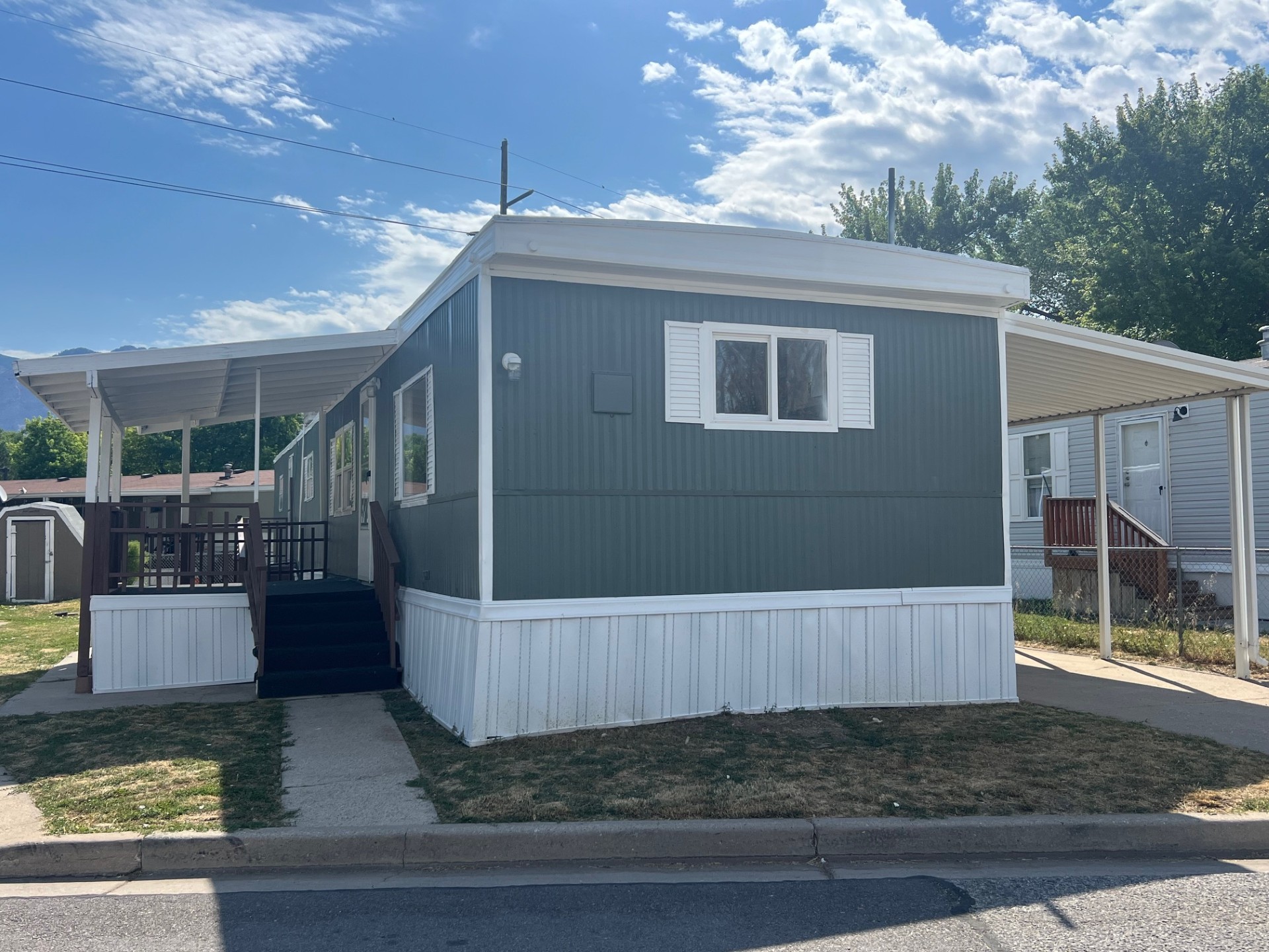 A photo of the home