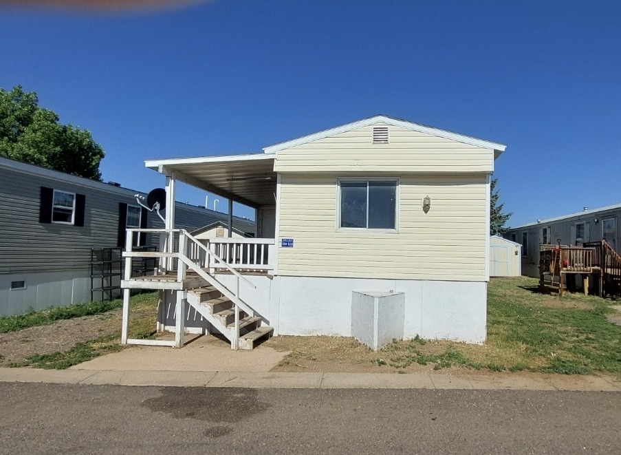 A photo of the home