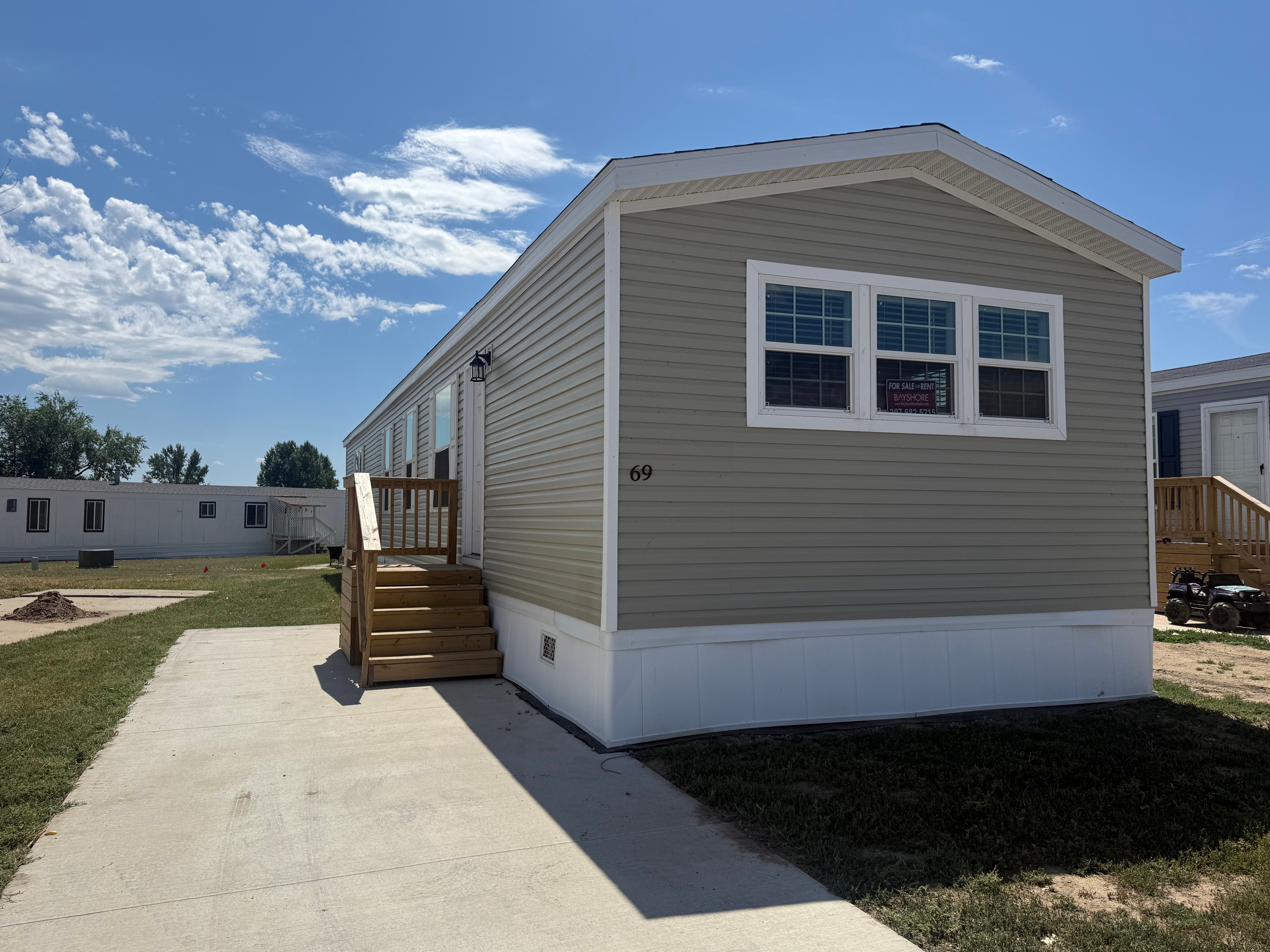 A photo of the home