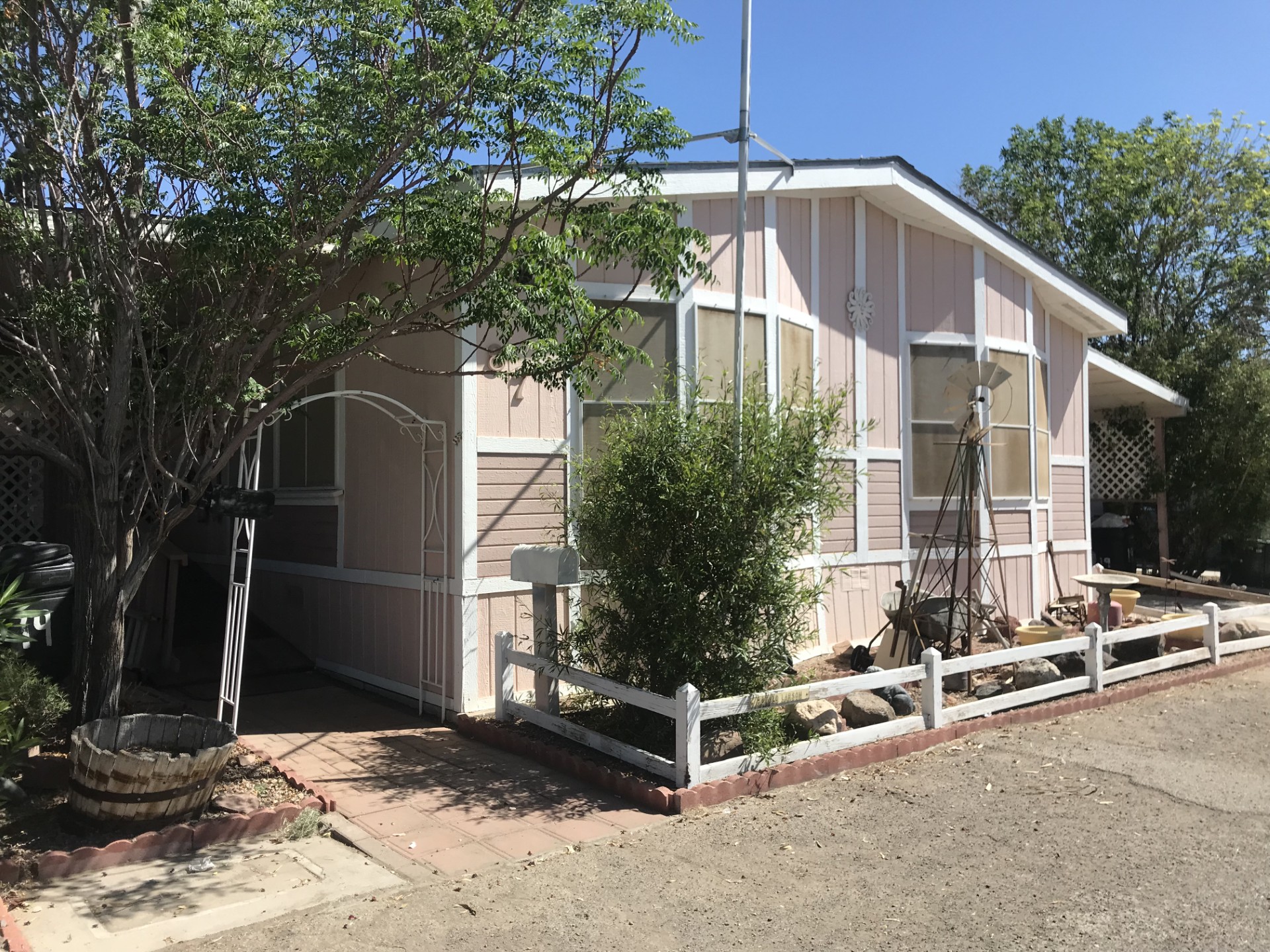 A photo of the home
