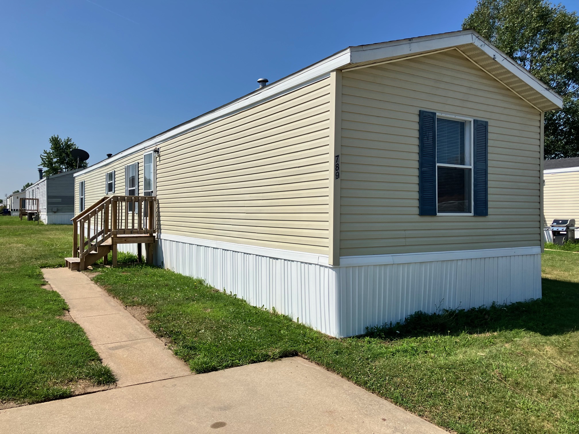 A photo of the home