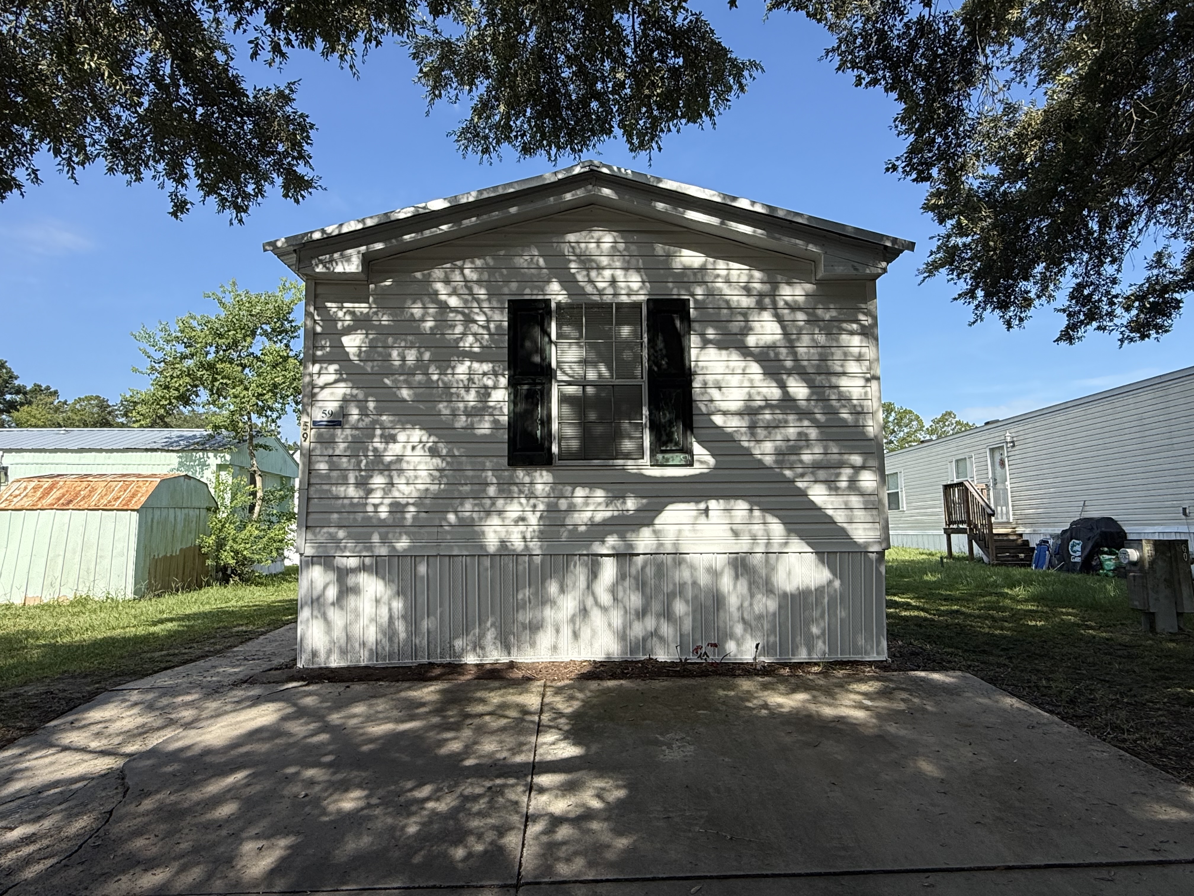 A photo of the home