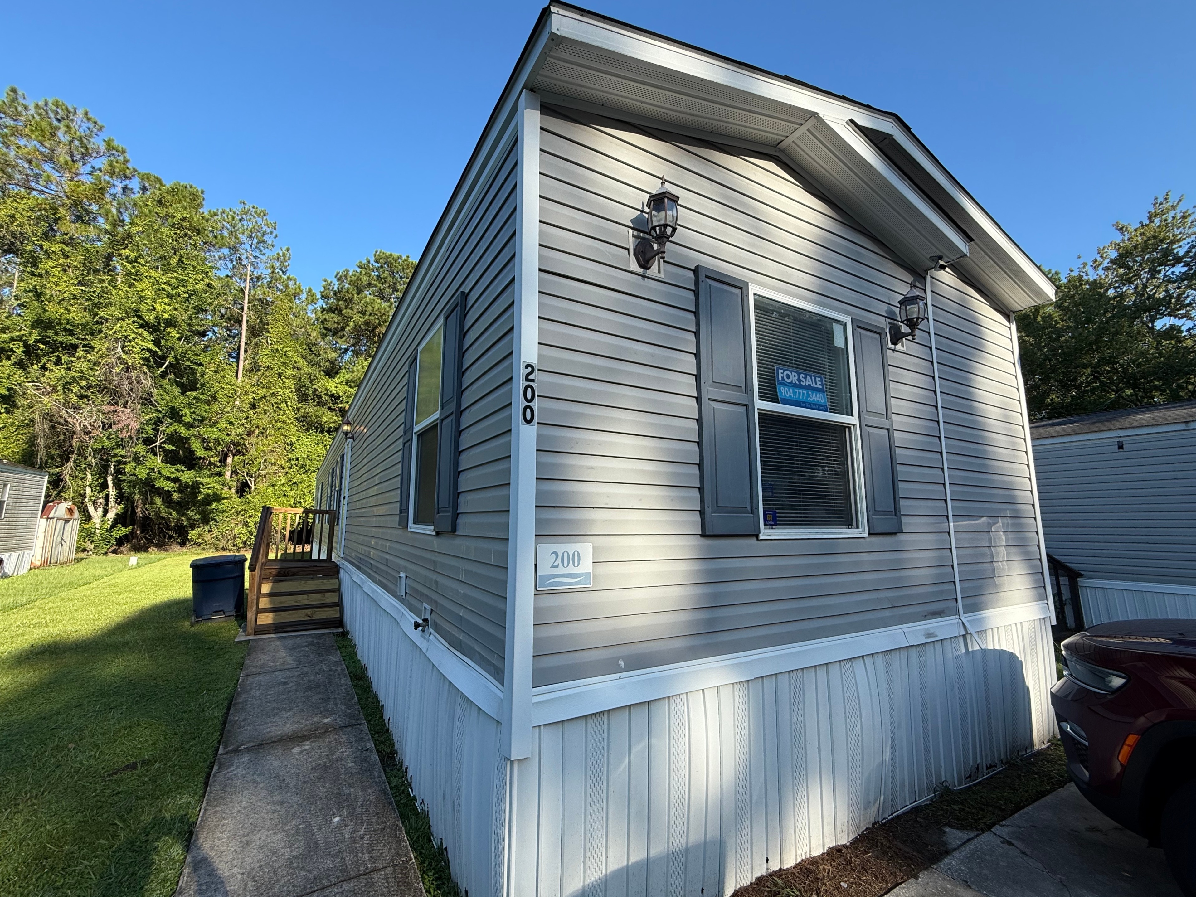 A photo of the home