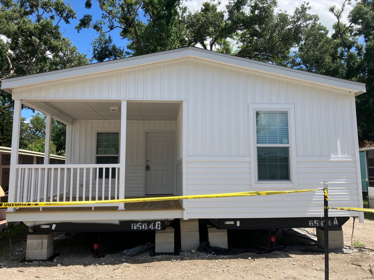 A photo of the home