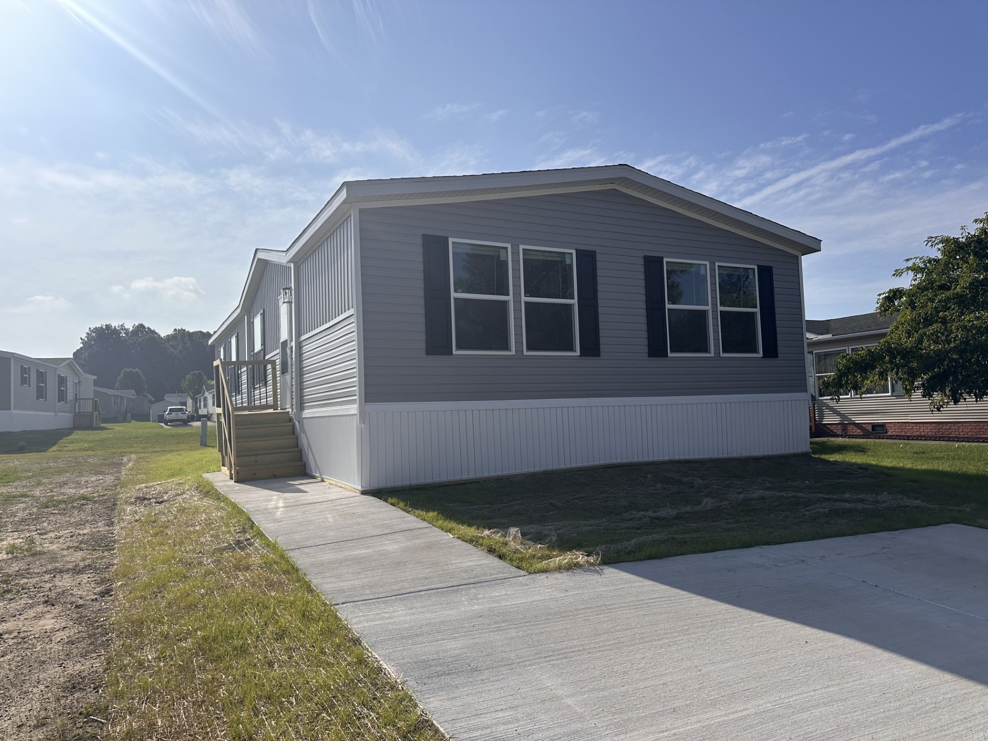 A photo of the home