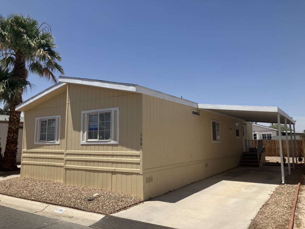 A photo of the home