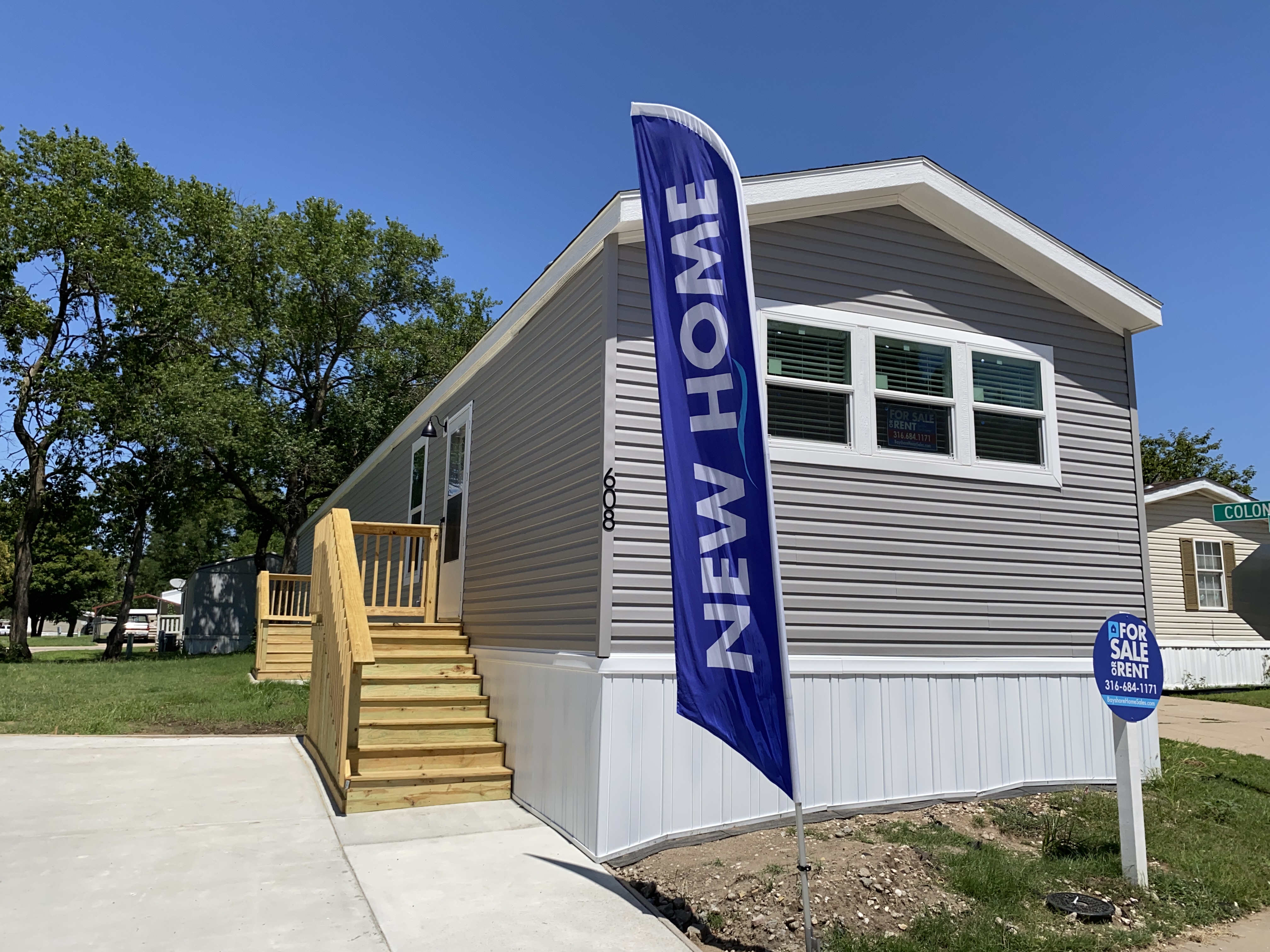 A photo of the home