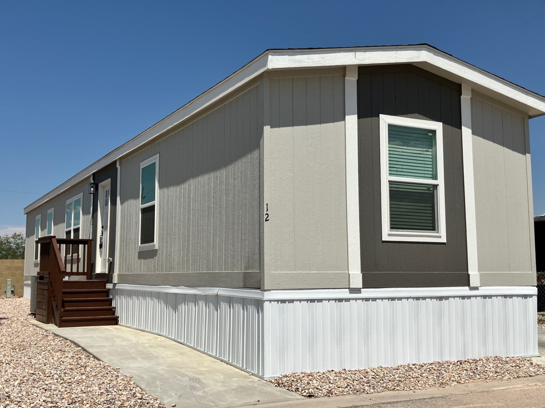 A photo of the home