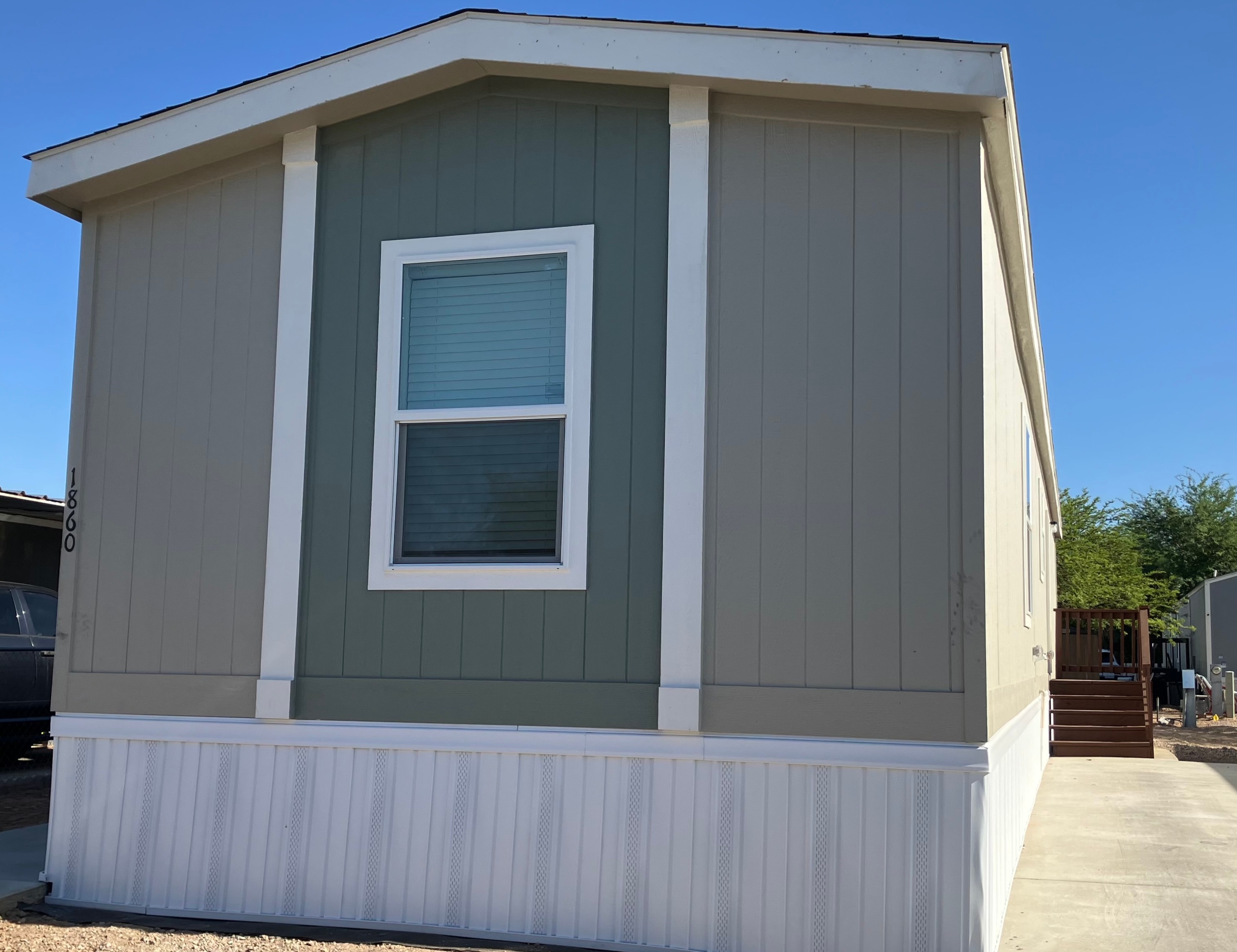 A photo of the home