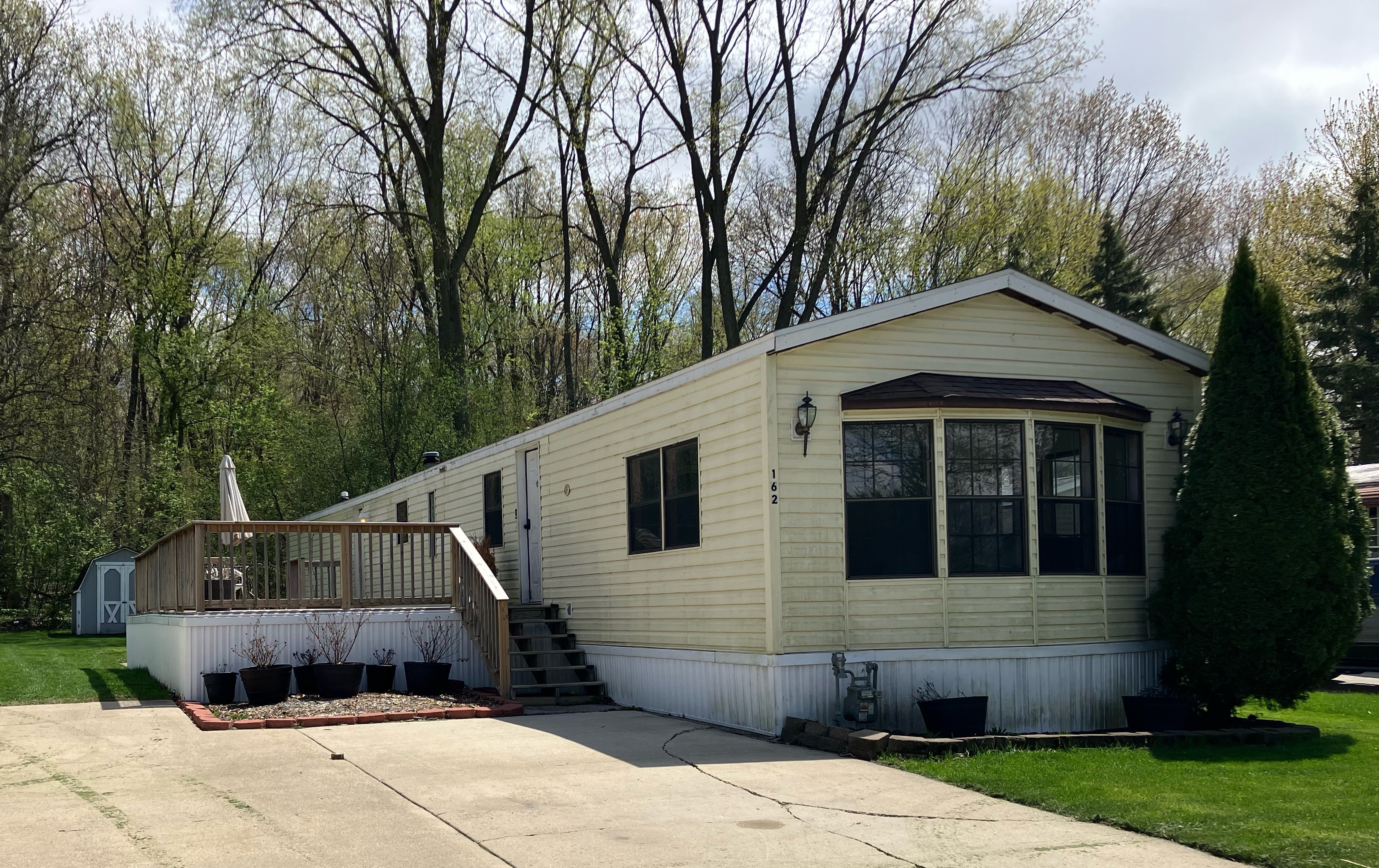 A photo of the home