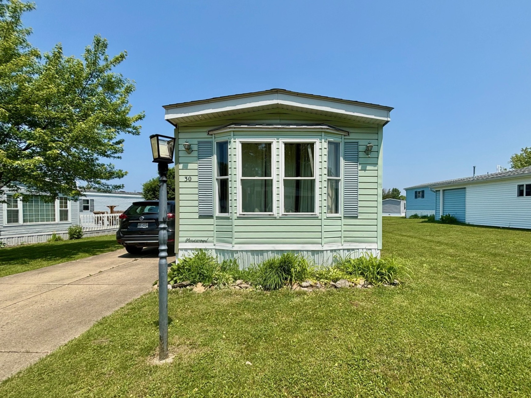 A photo of the home