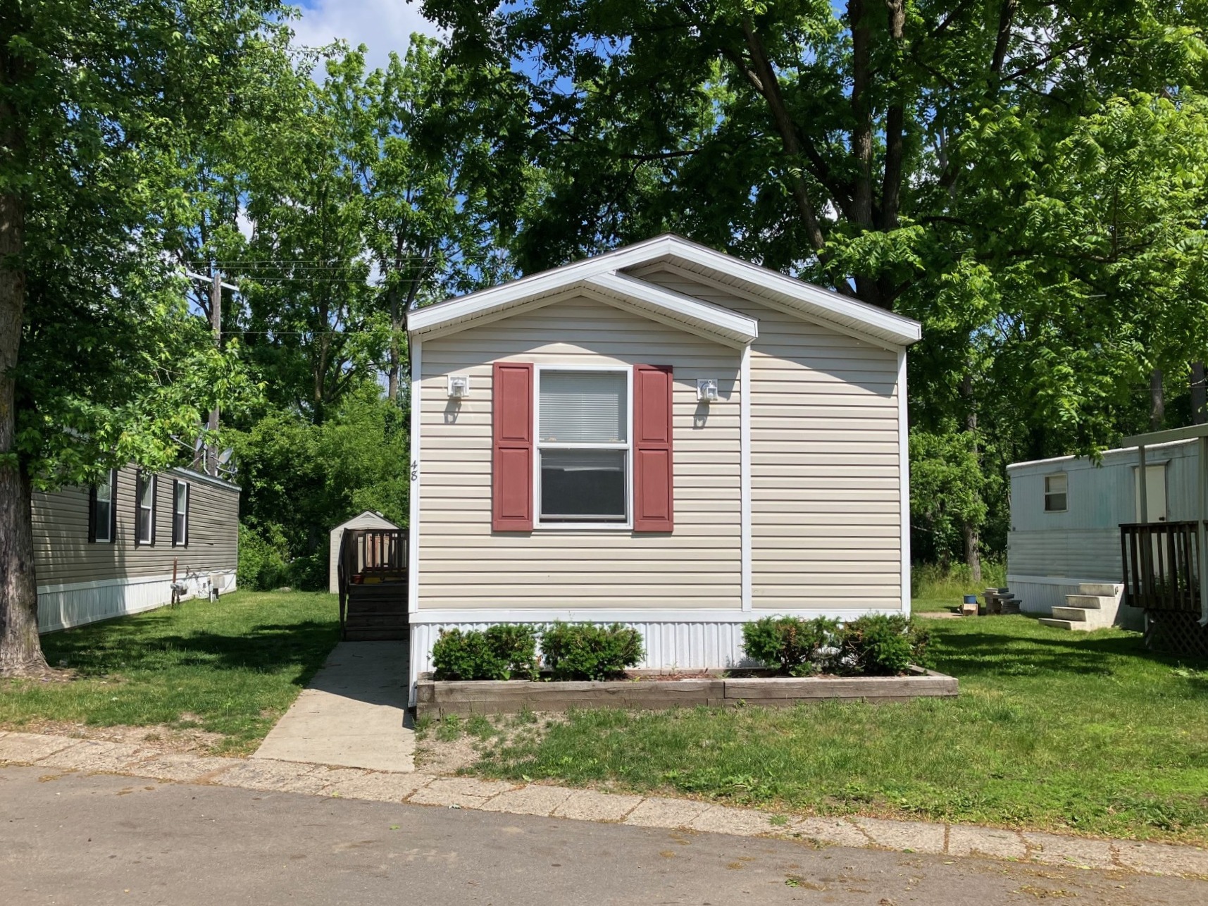 A photo of the home