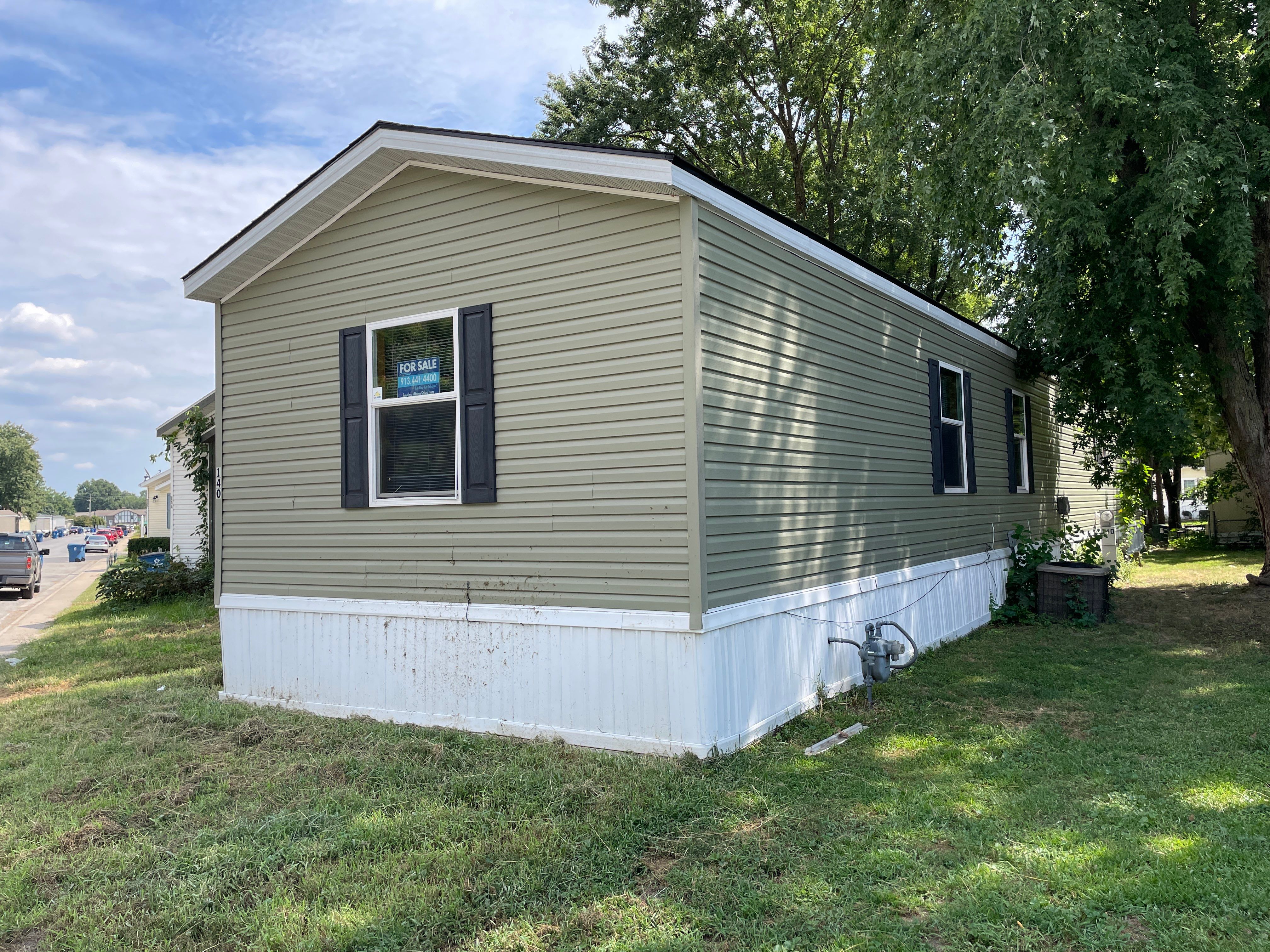 A photo of the home