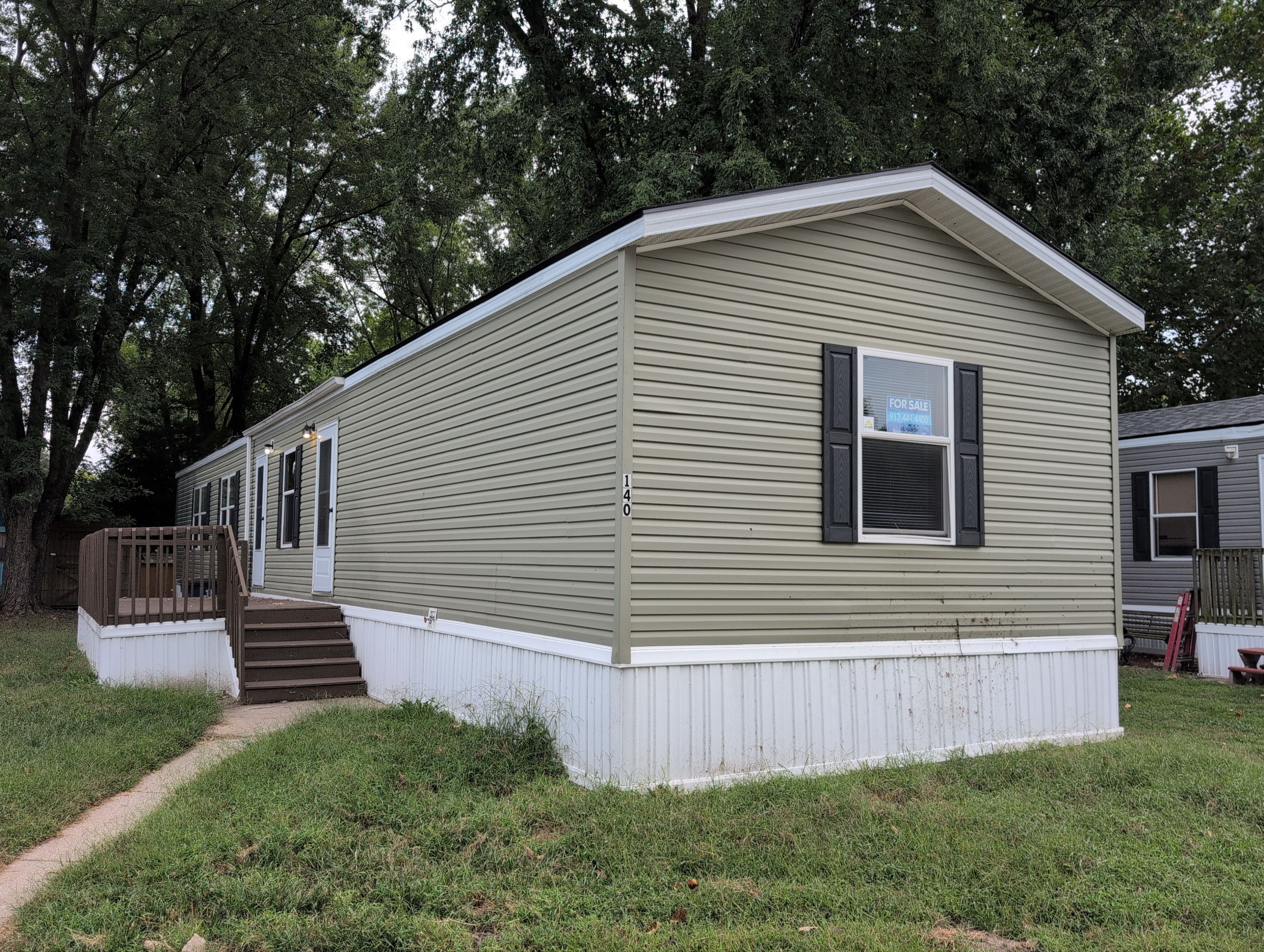 A photo of the home