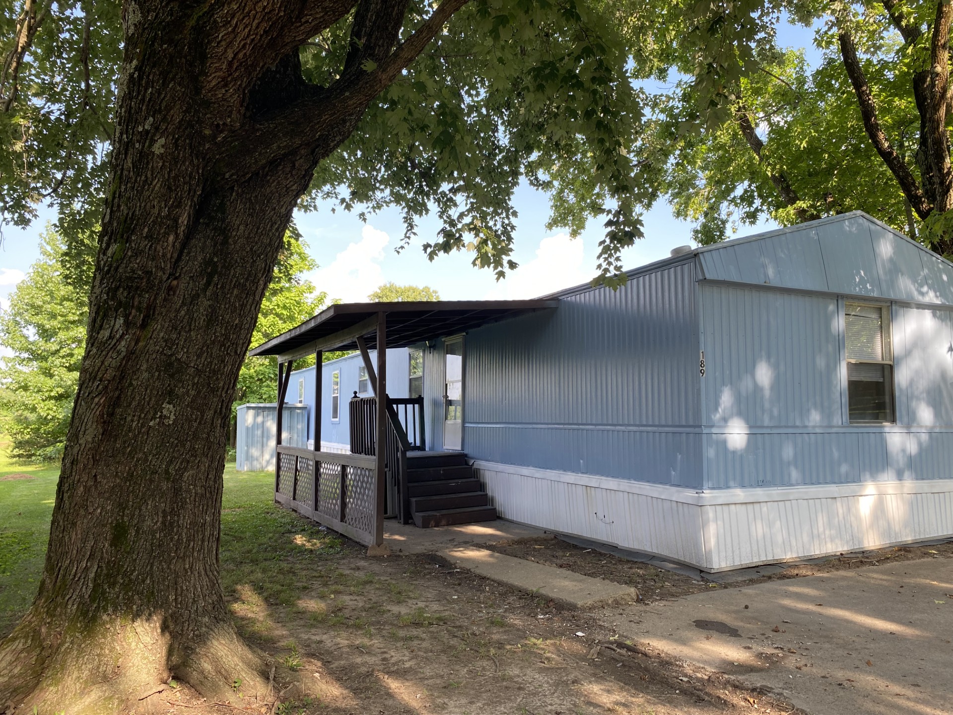 A photo of the home