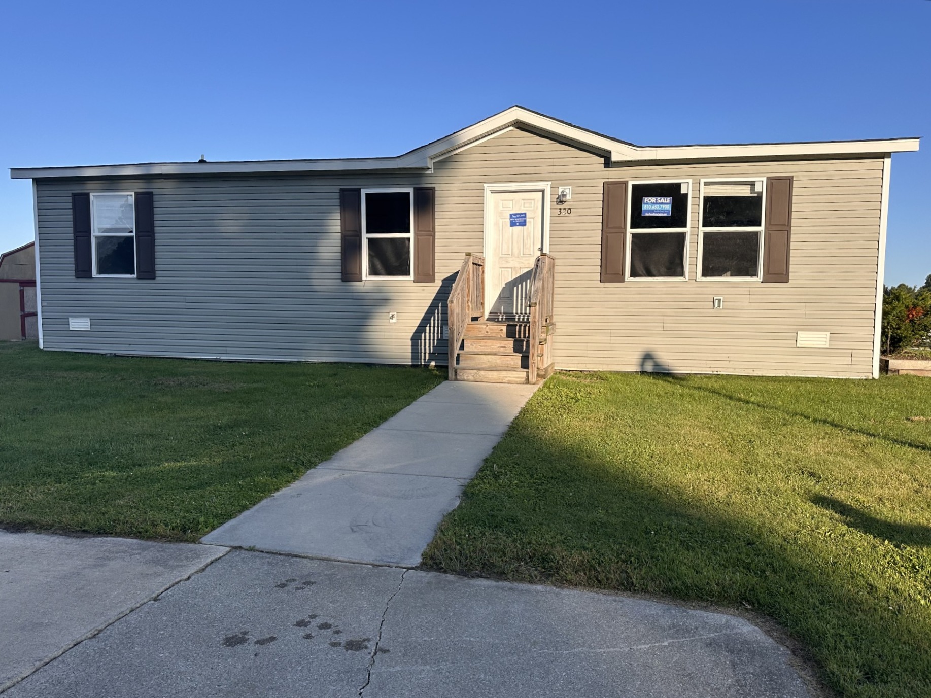 A photo of the home