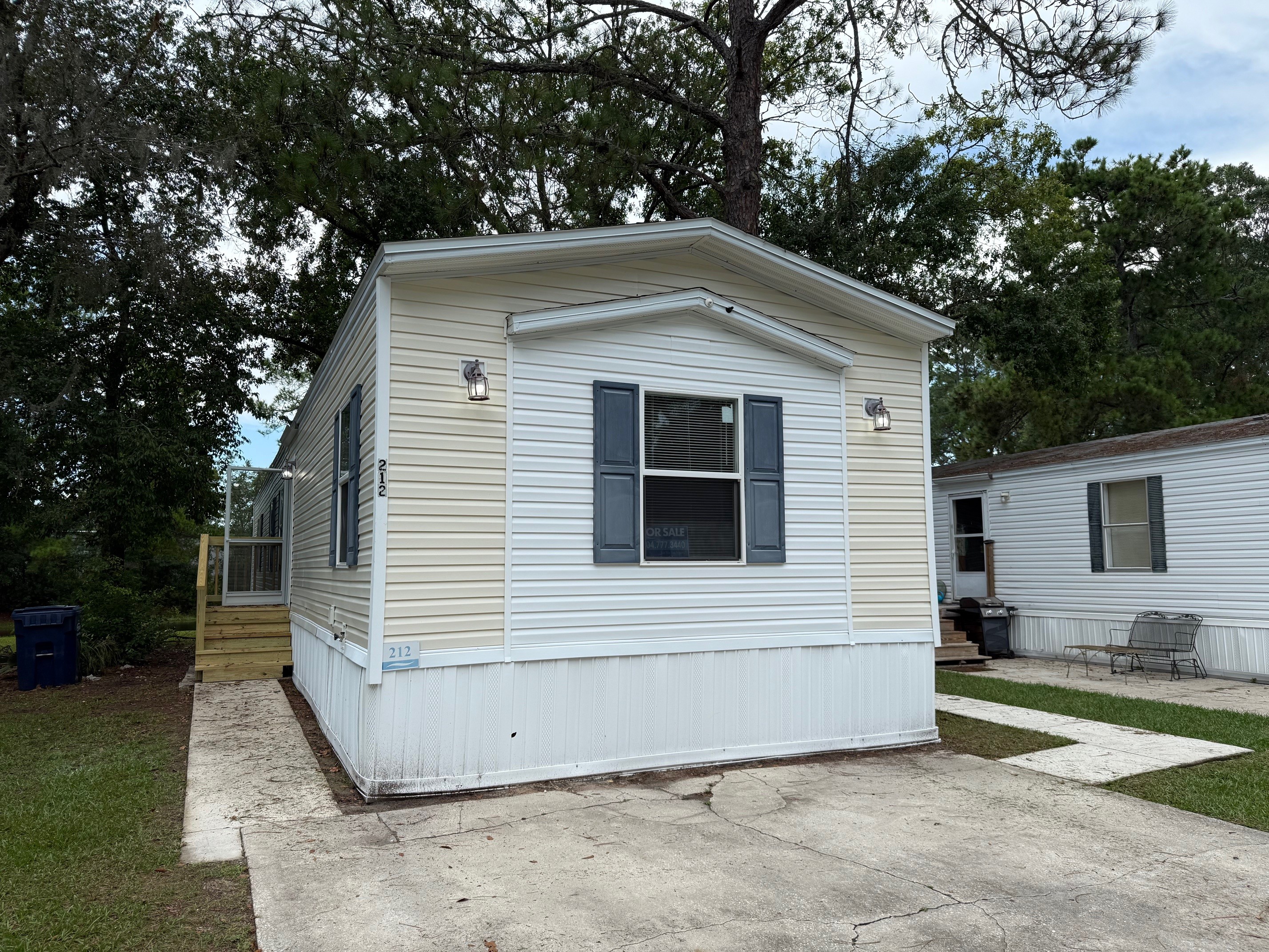 A photo of the home
