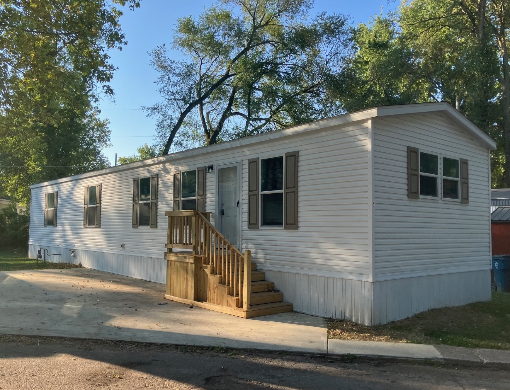 A photo of the home