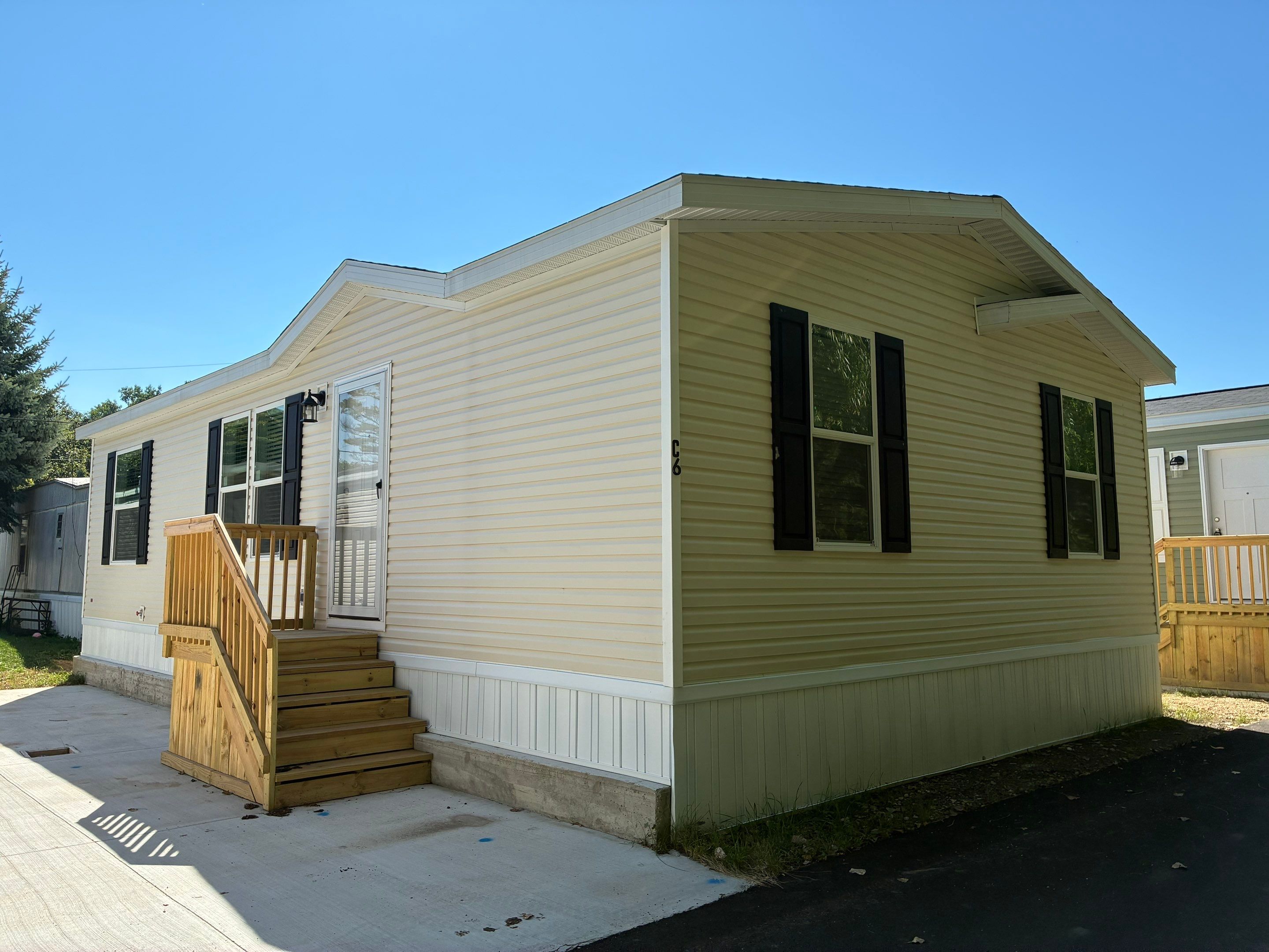 A photo of the home