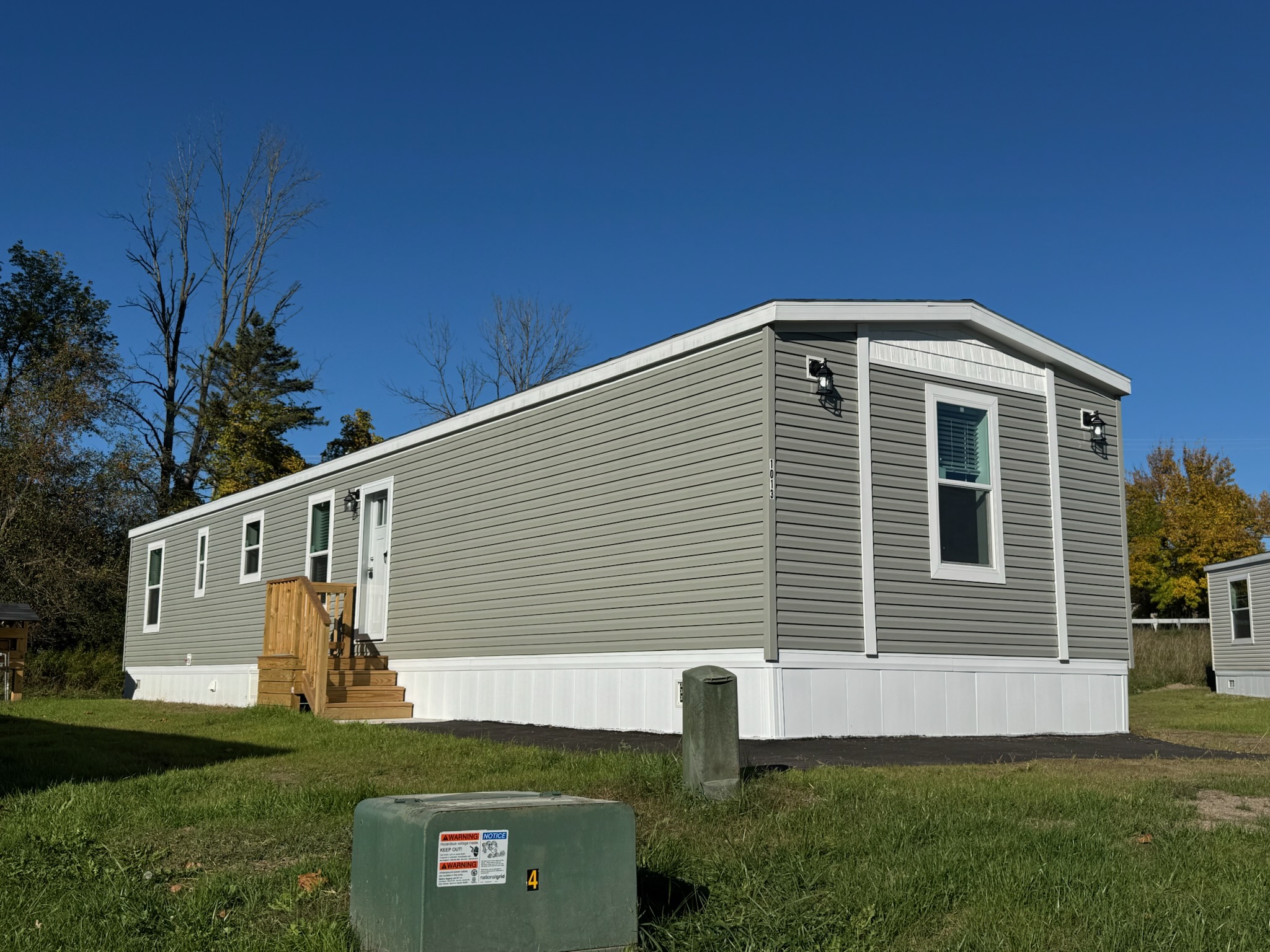 A photo of the home