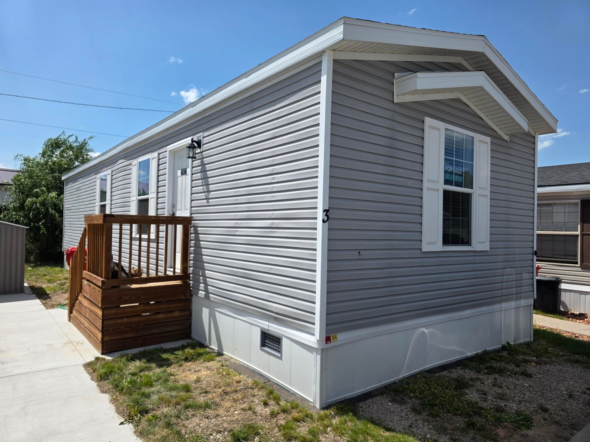 A photo of the home