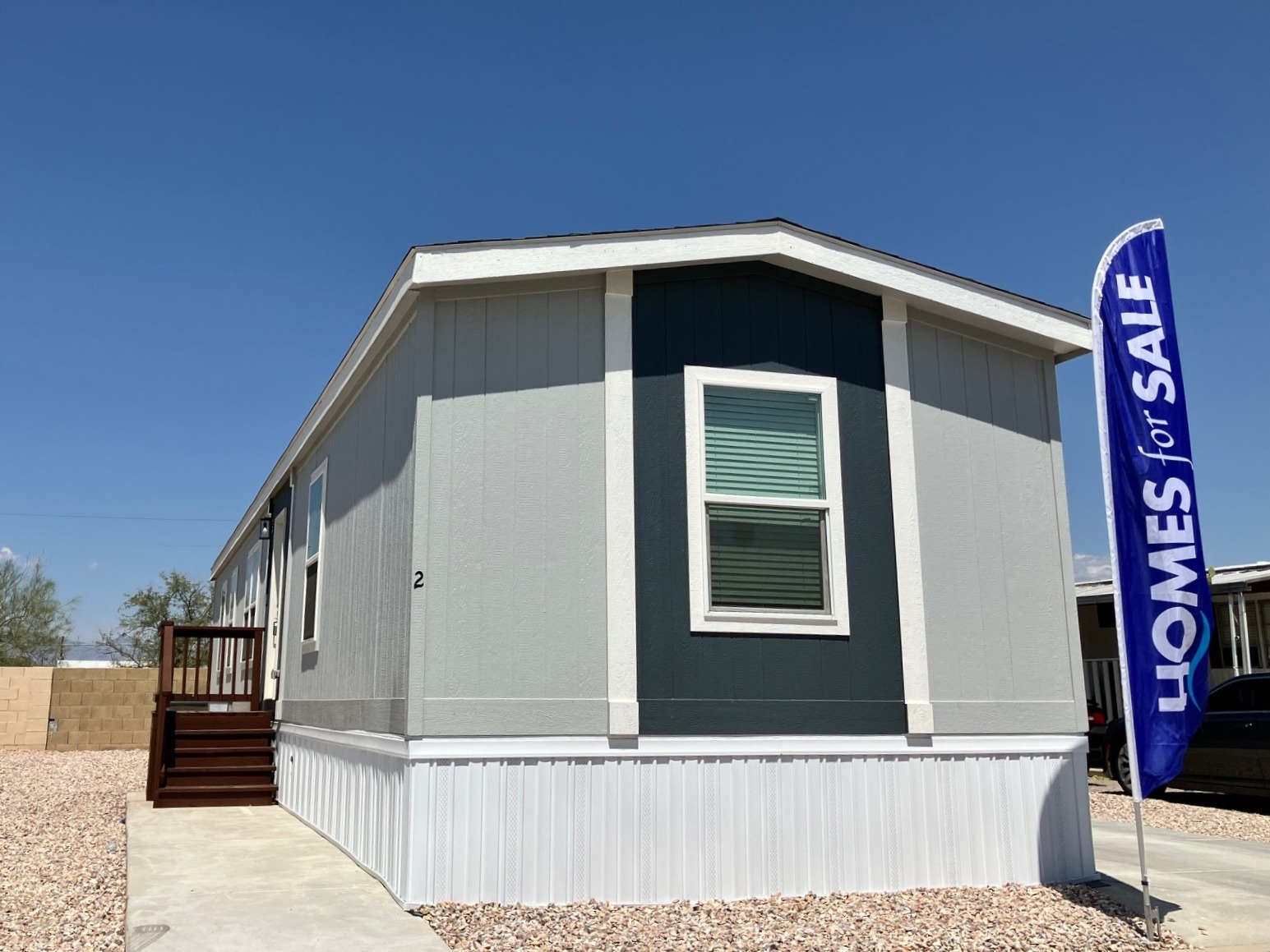 A photo of the home