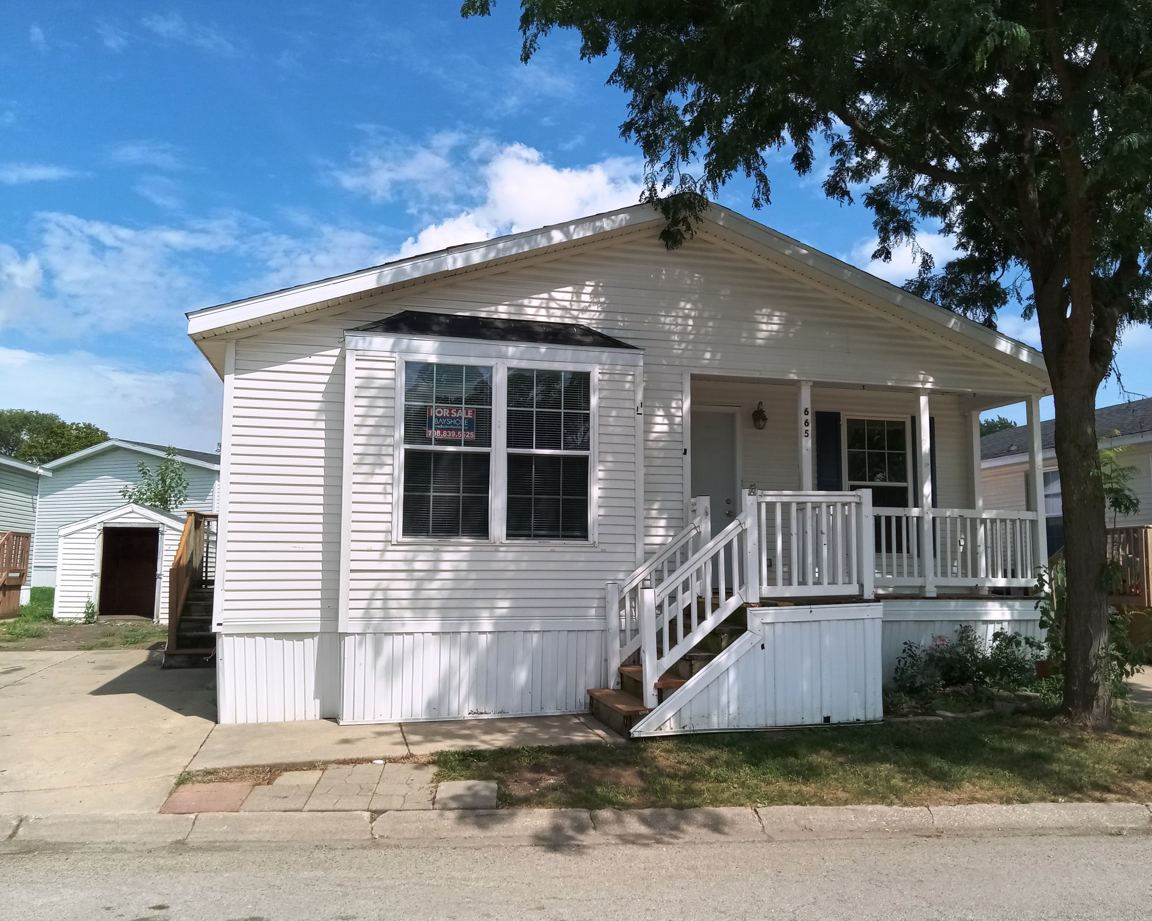 A photo of the home