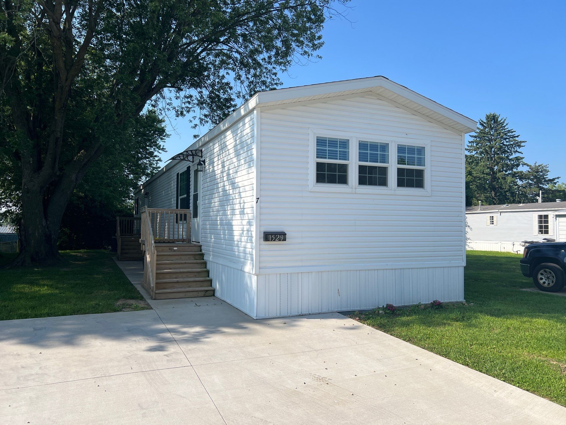 A photo of the home