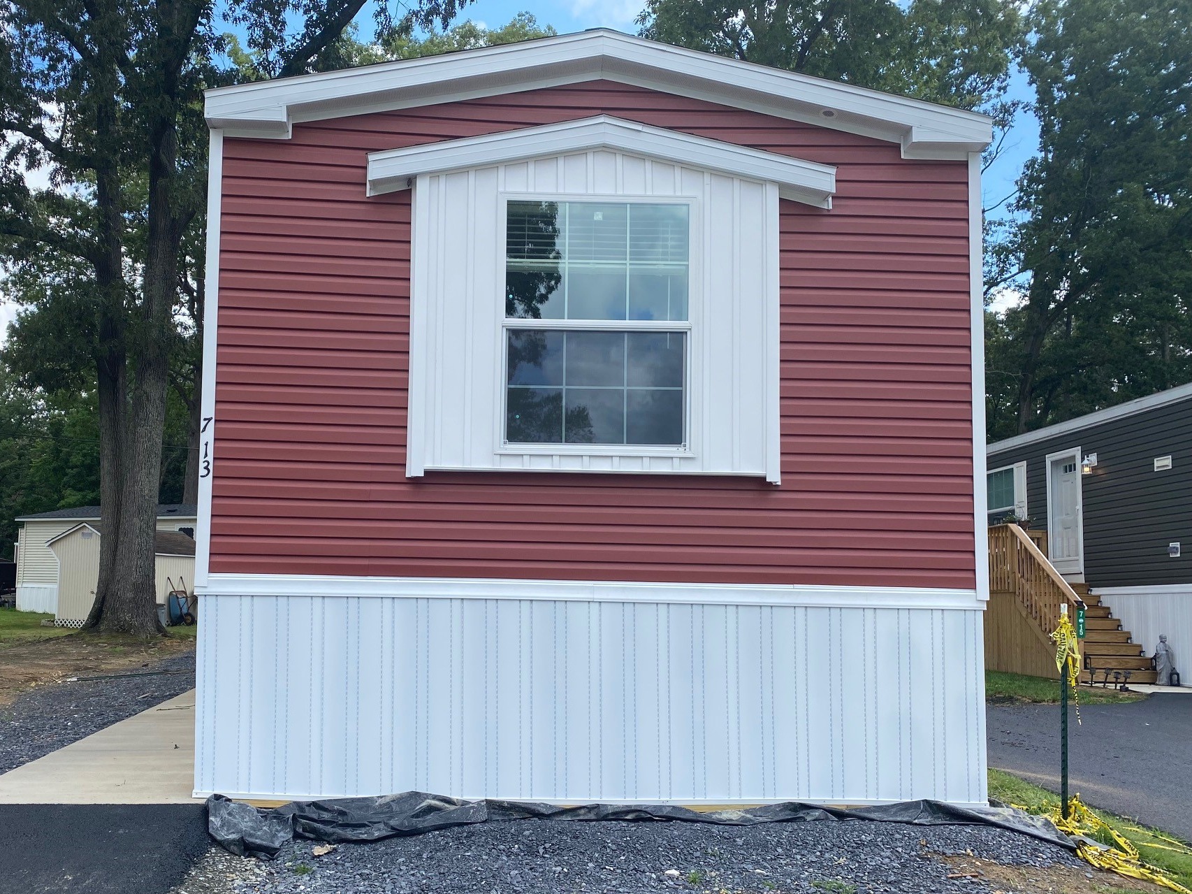 A photo of the home