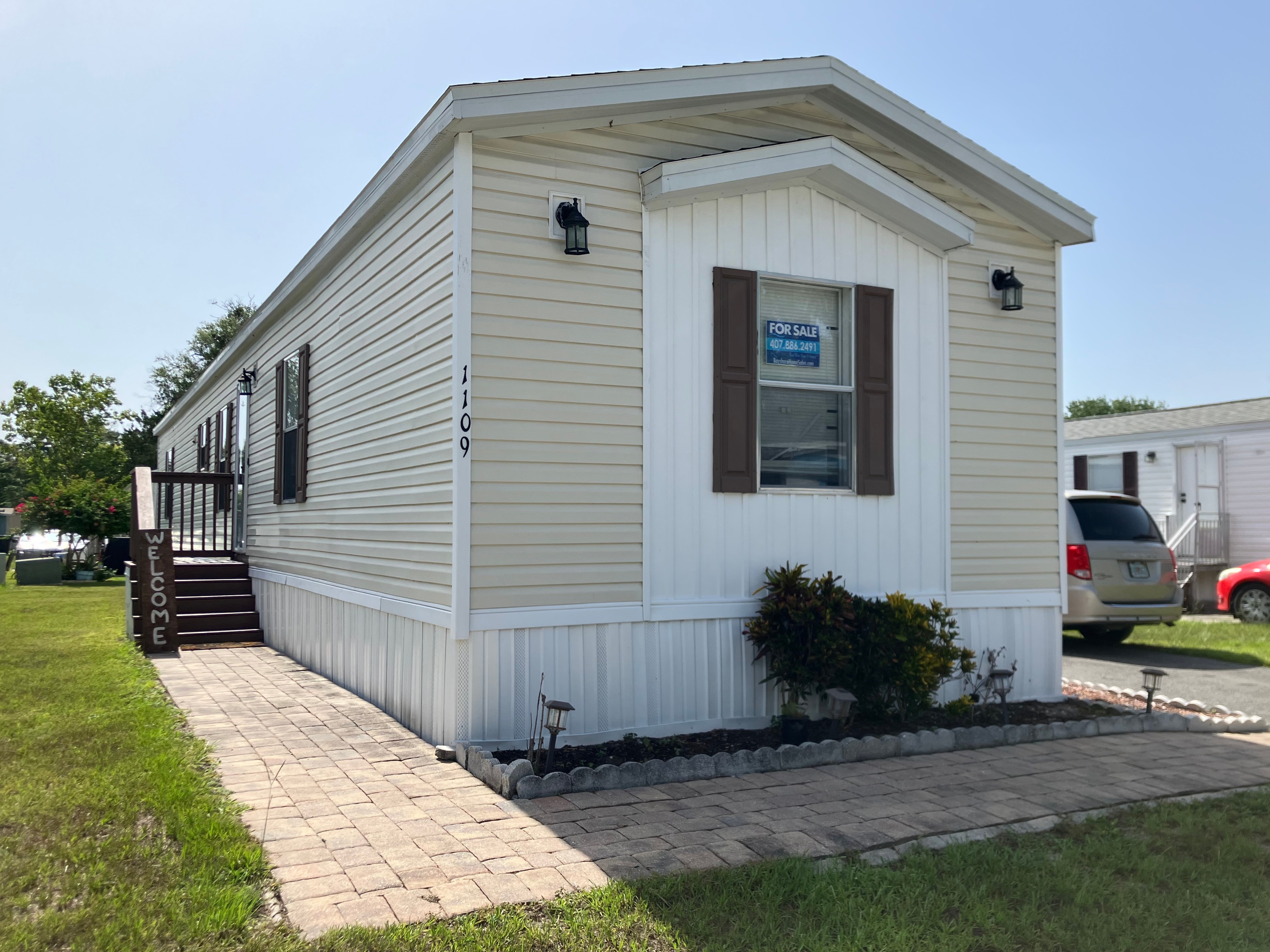A photo of the home