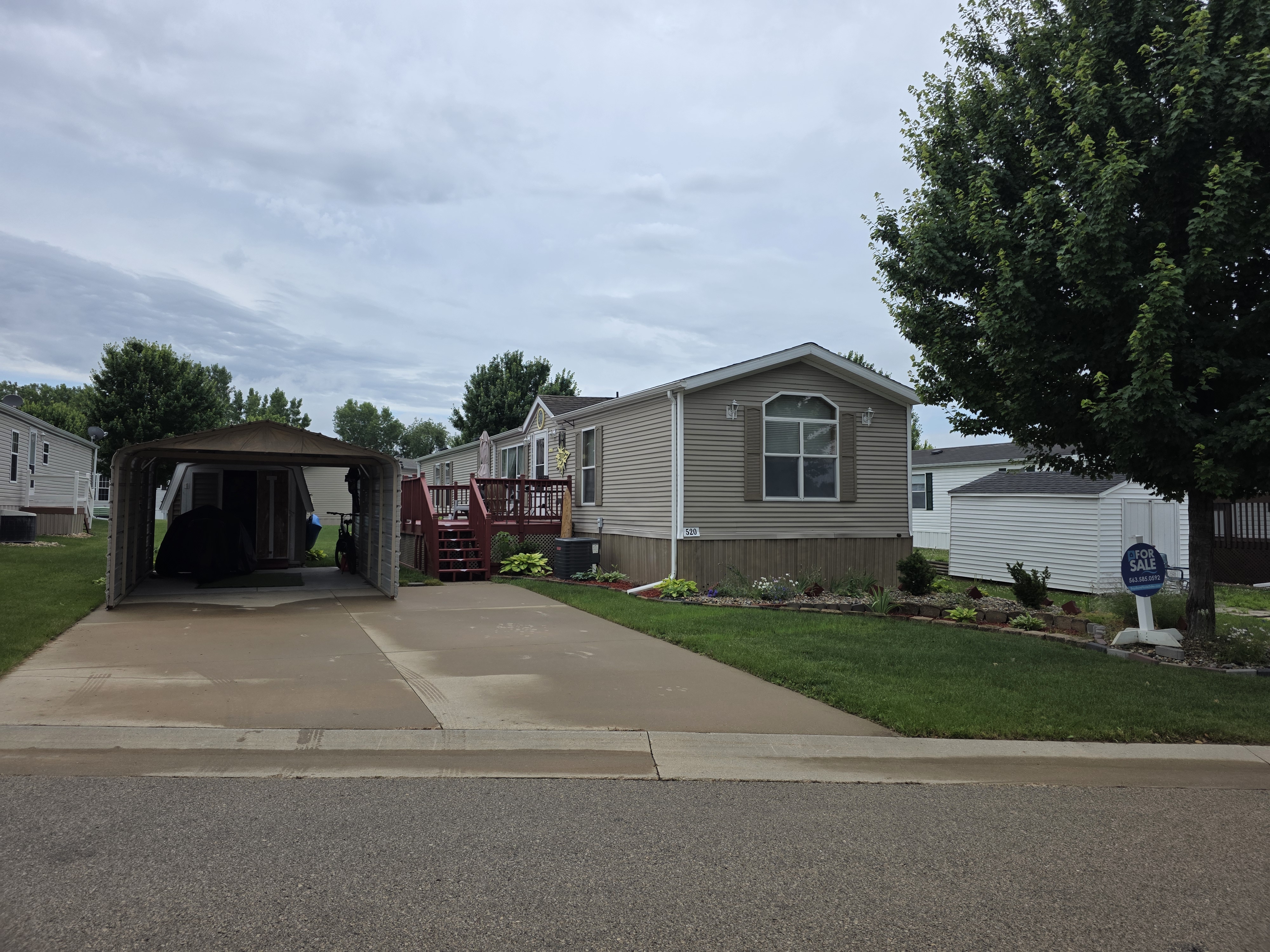 A photo of the home