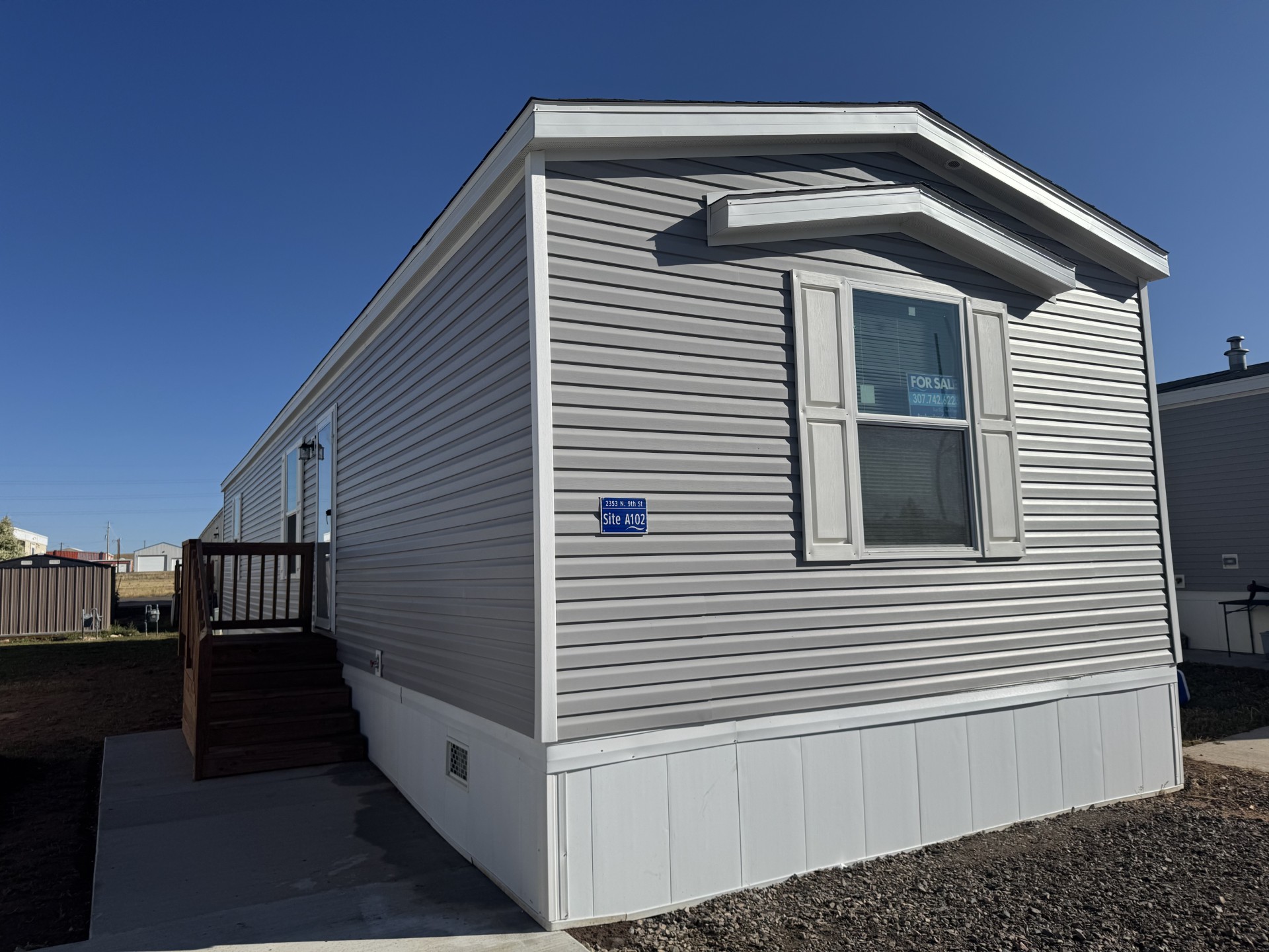 A photo of the home