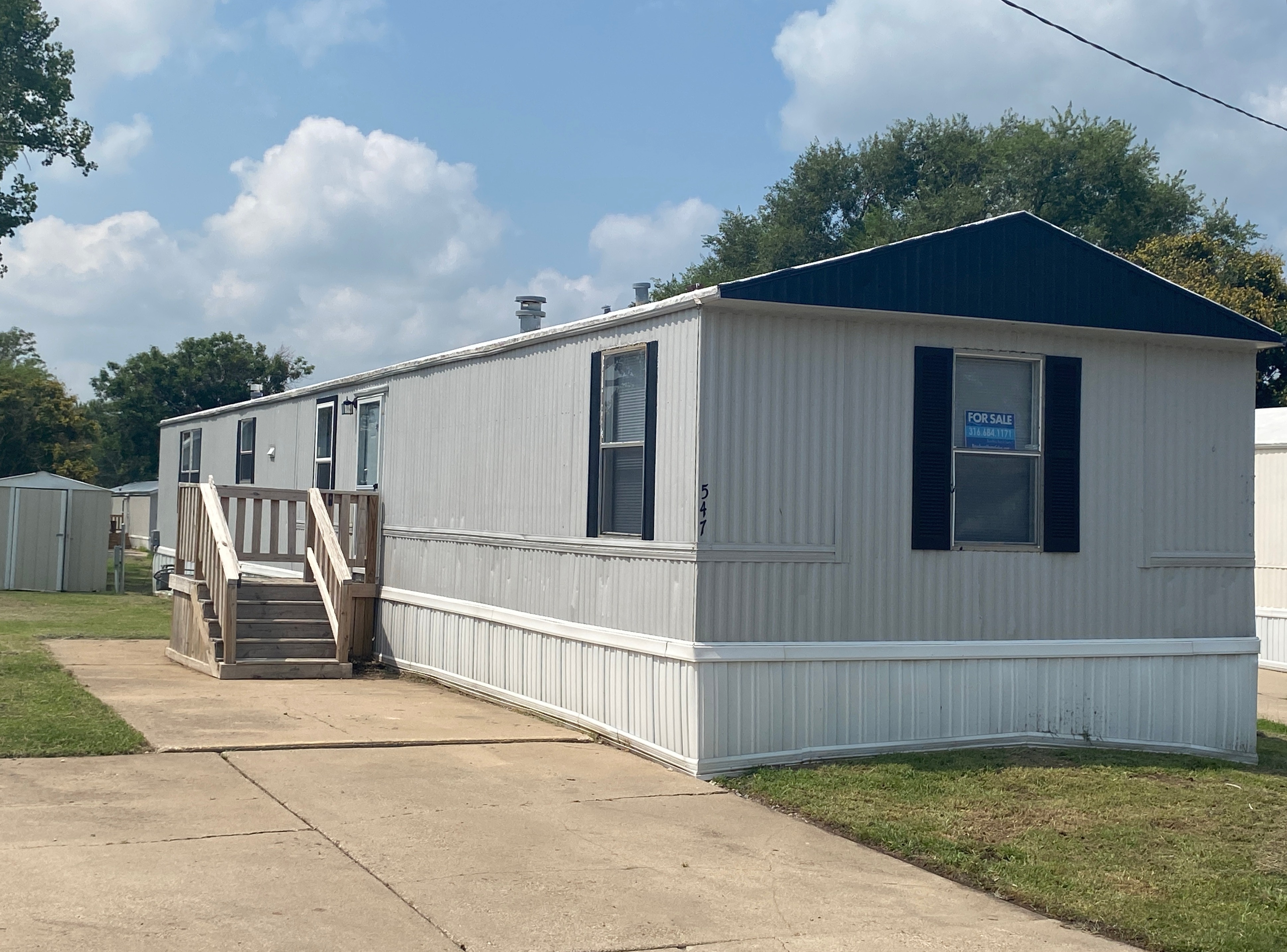 A photo of the home